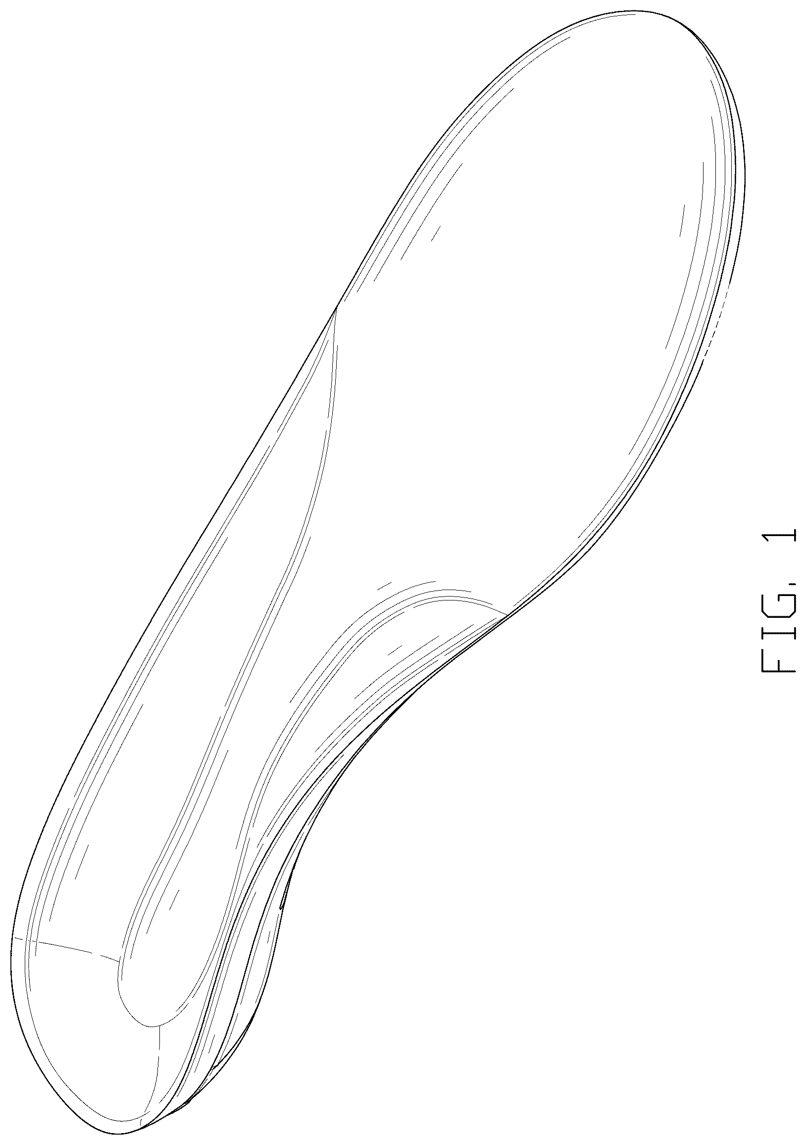 Patent USD1077448 — Insole — Figure 1