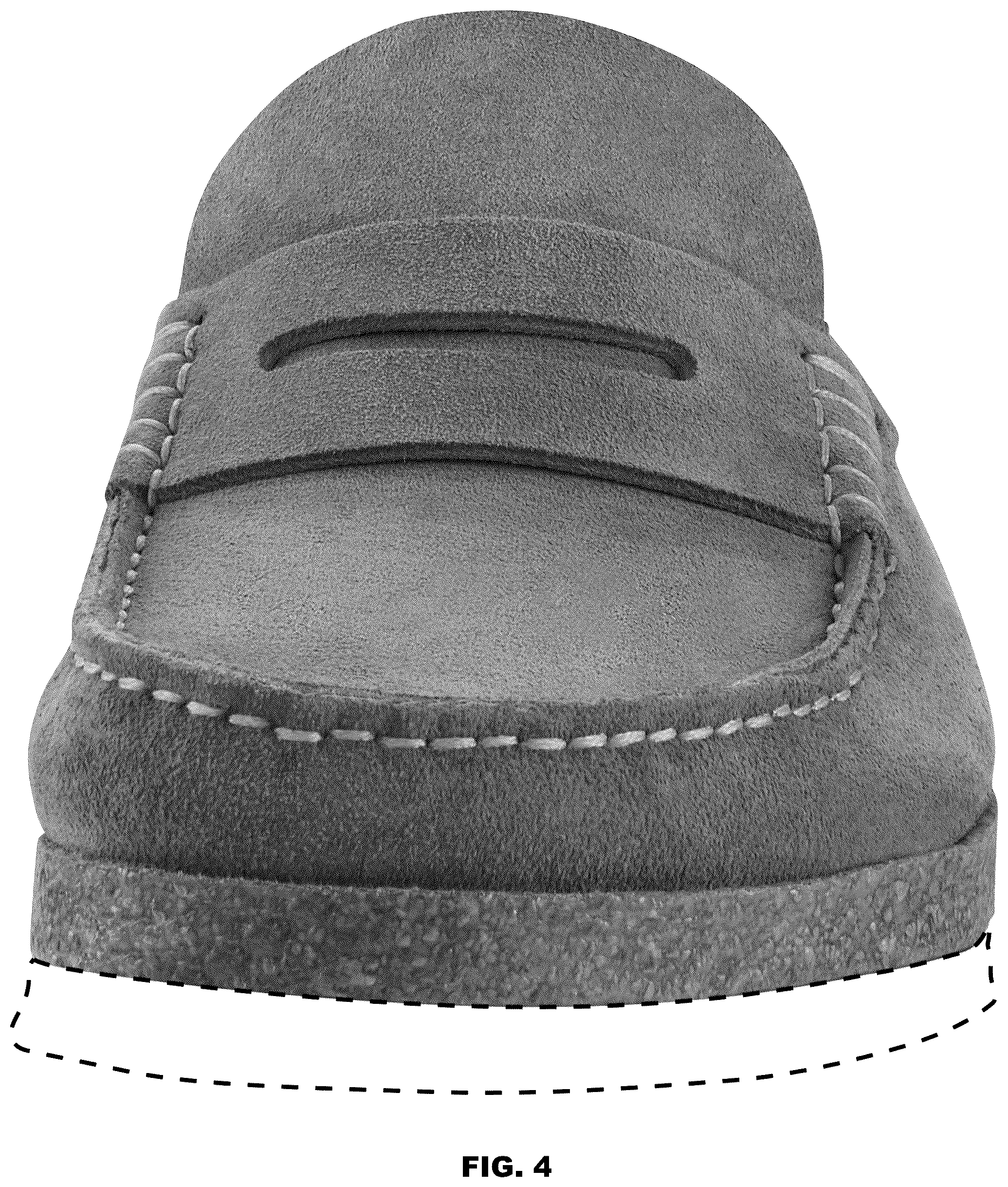 Patent USD1077449 Figure 4 – Shoe