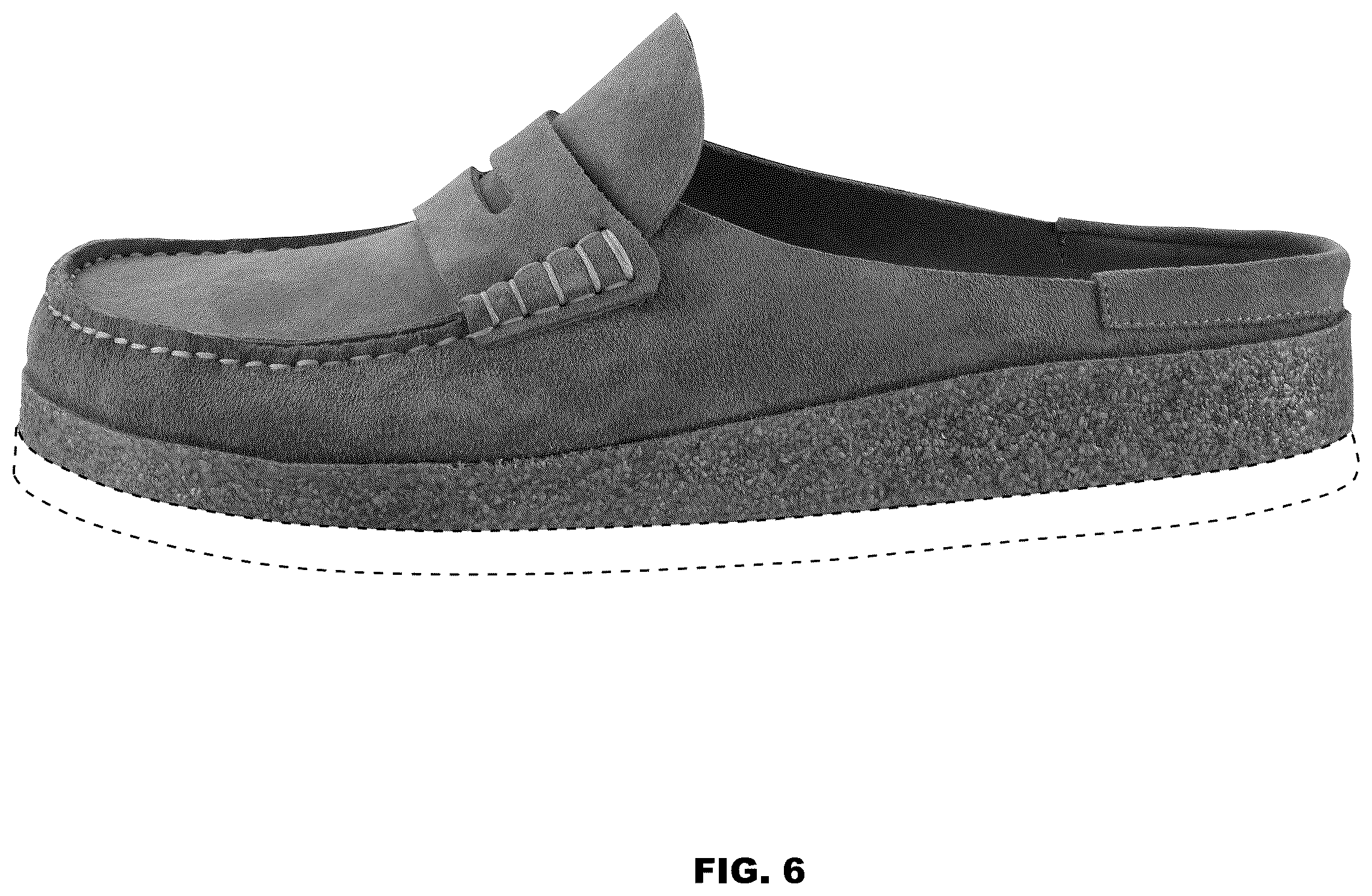 Patent USD1077449 Figure 6 – Shoe