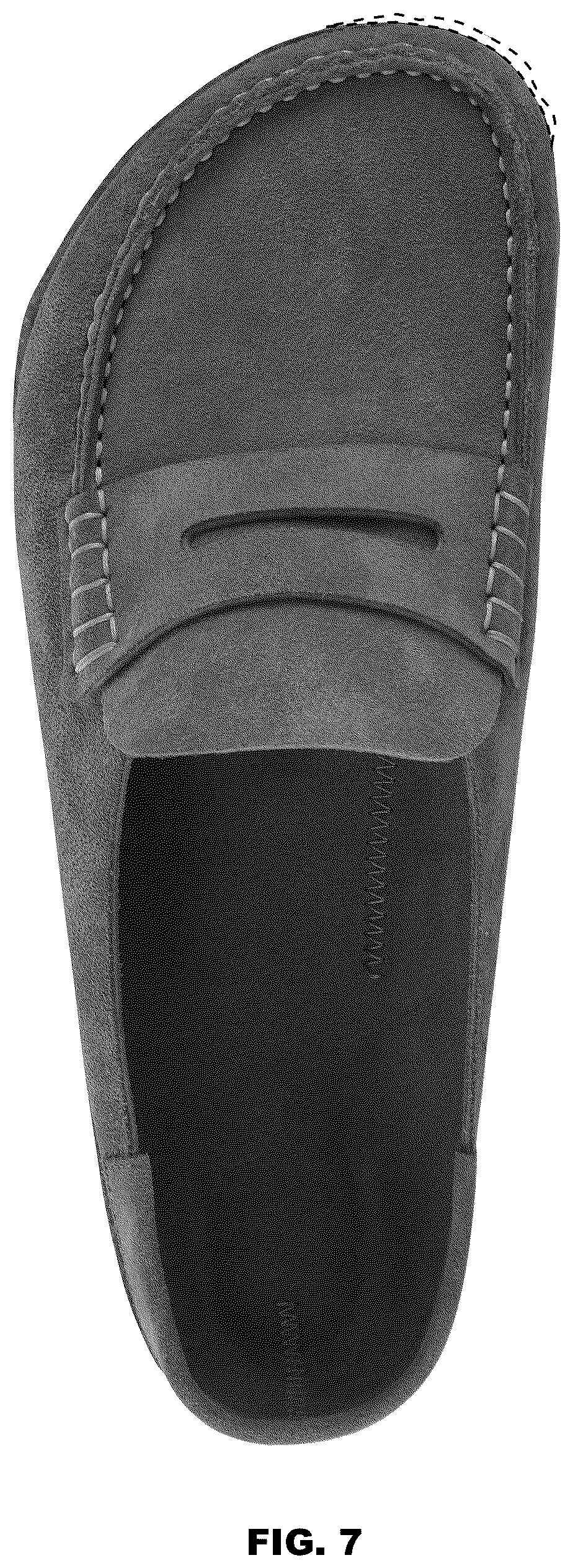Patent USD1077449 Figure 7 – Shoe