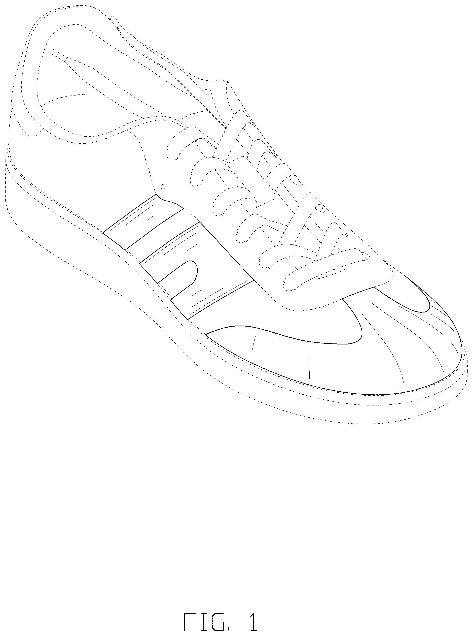 Patent USD1077452 — Shoe — Figure 1