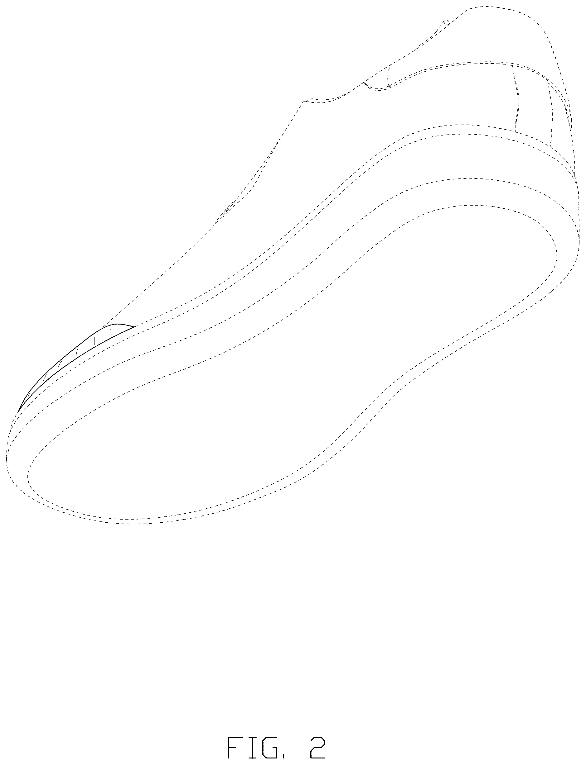 Patent USD1077452 Figure 2 – Shoe