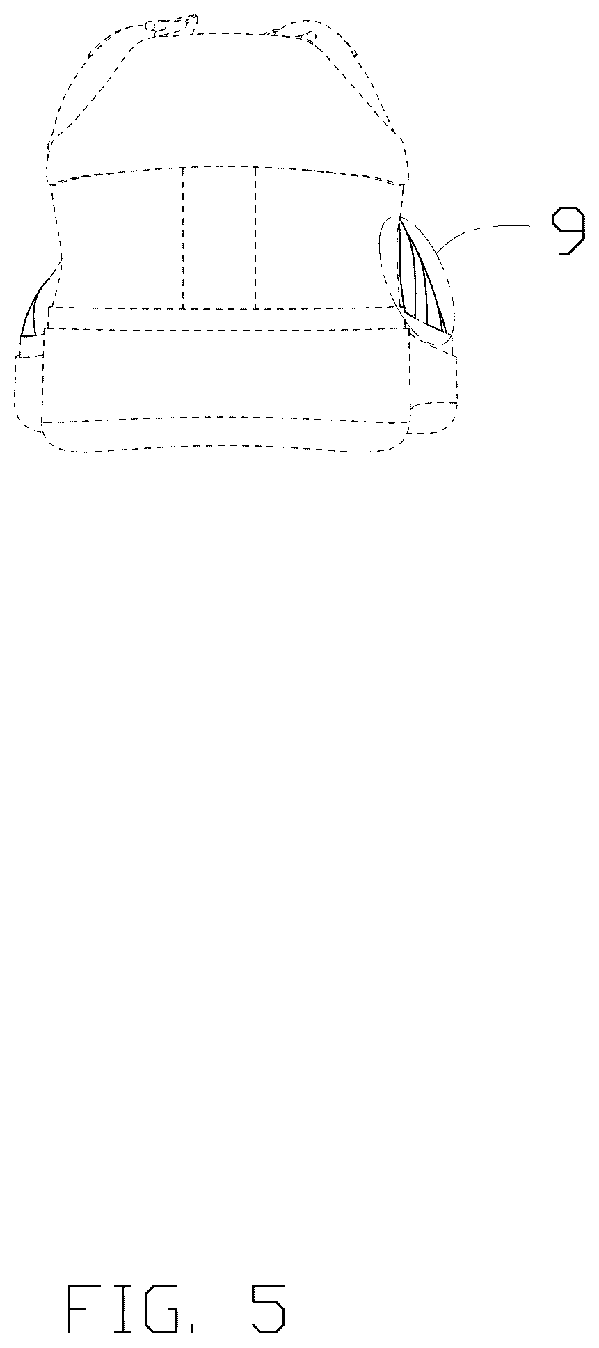 Patent USD1077452 Figure 5 – Shoe