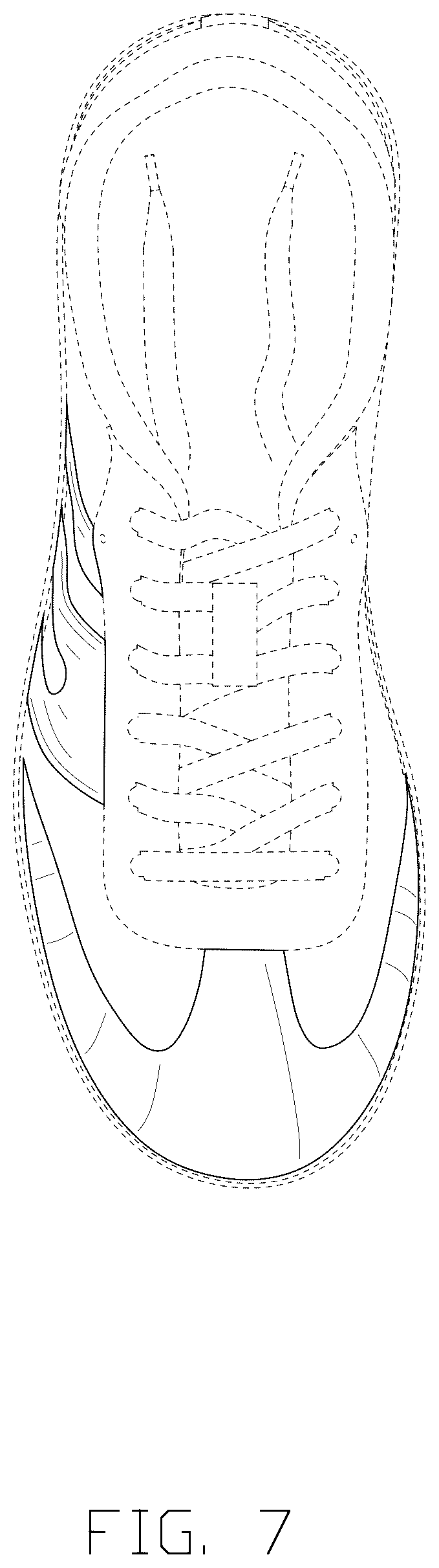 Patent USD1077452 Figure 7 – Shoe