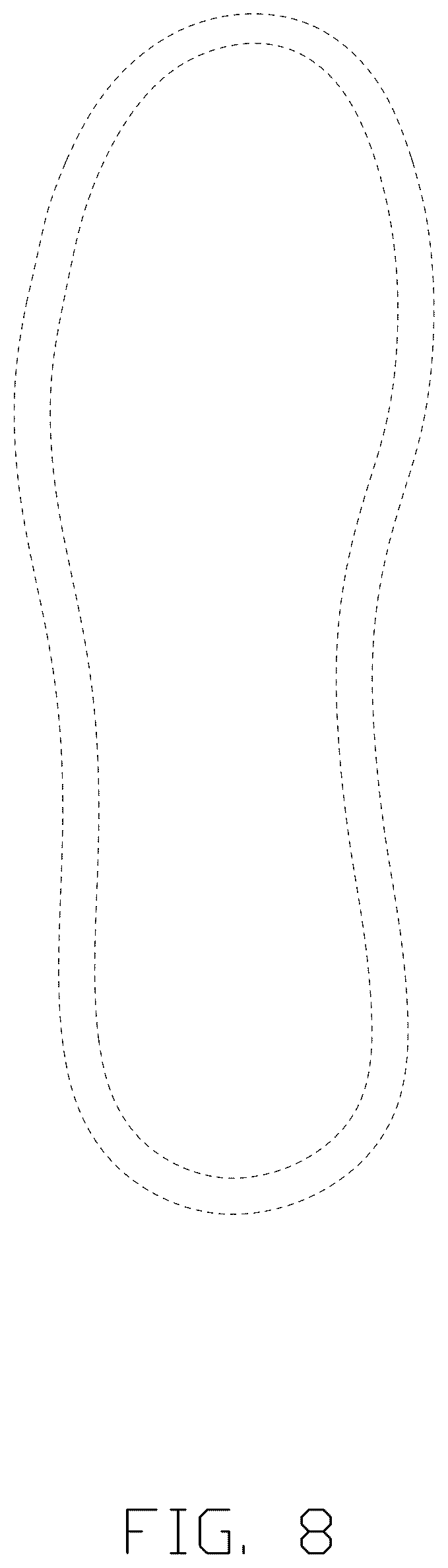 Patent USD1077452 Figure 8 – Shoe