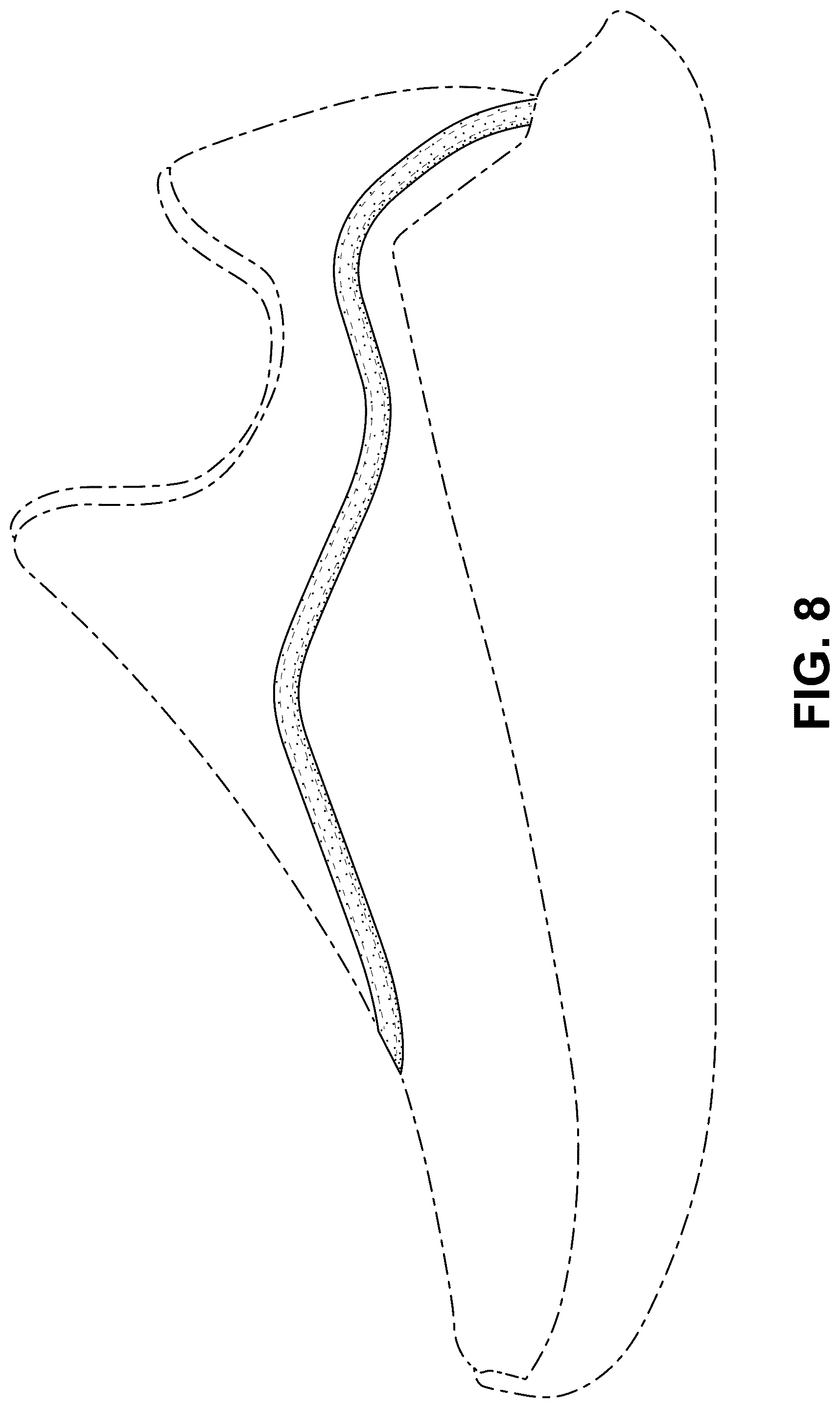 Patent USD1077456 Figure 8 – Shoe