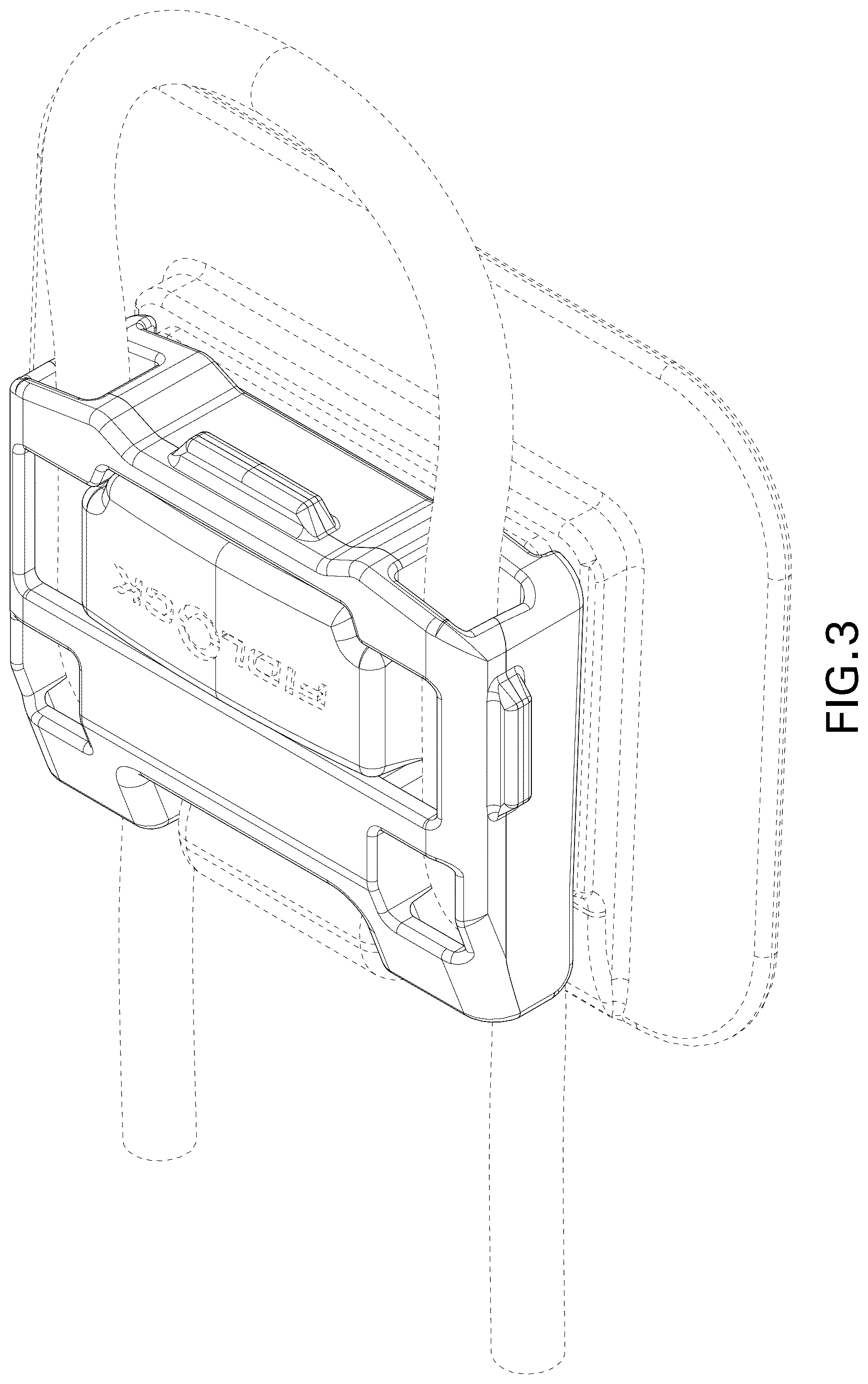 Patent USD1077457 Figure 3 – Fastener