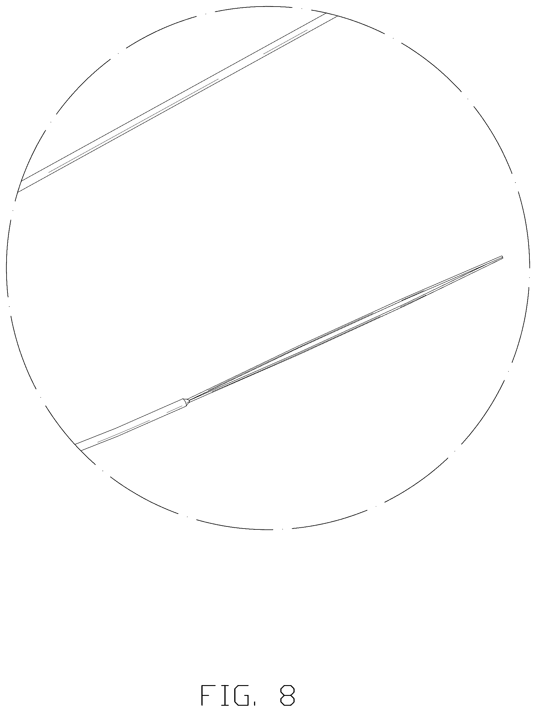 Patent USD1077458 Figure 8 – Curved beading needle