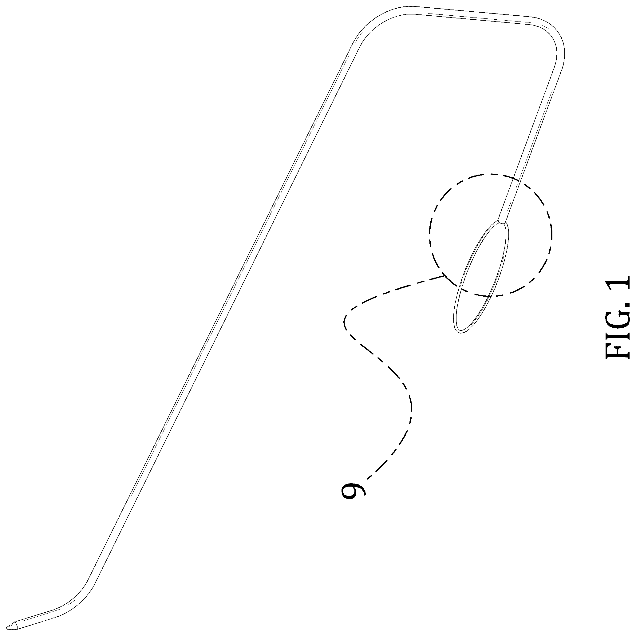 Patent USD1077459 — Beading needle — Figure 1