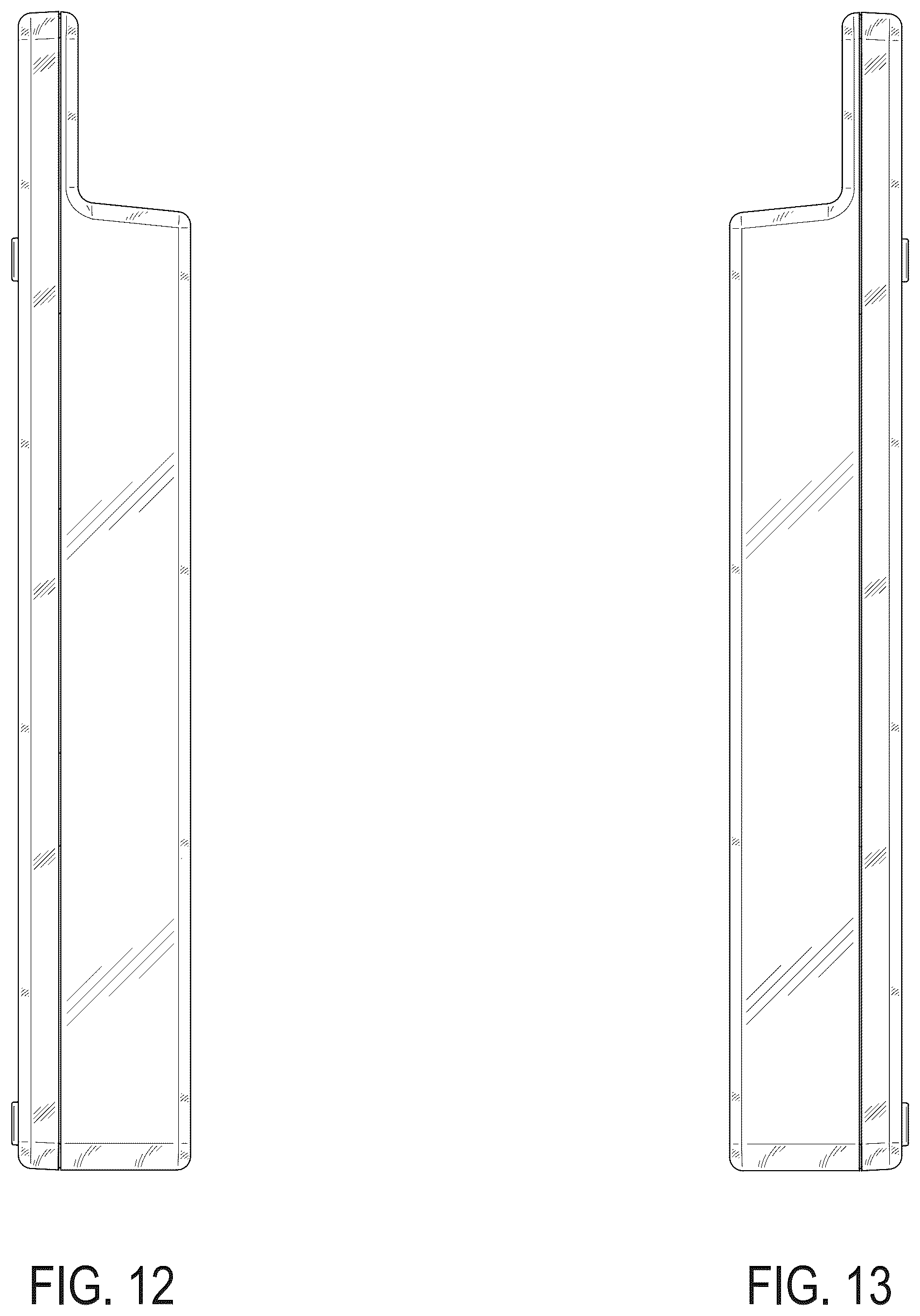 Patent USD1077460 Figure 10 – Transparent case for a media cassette or video game cartridge