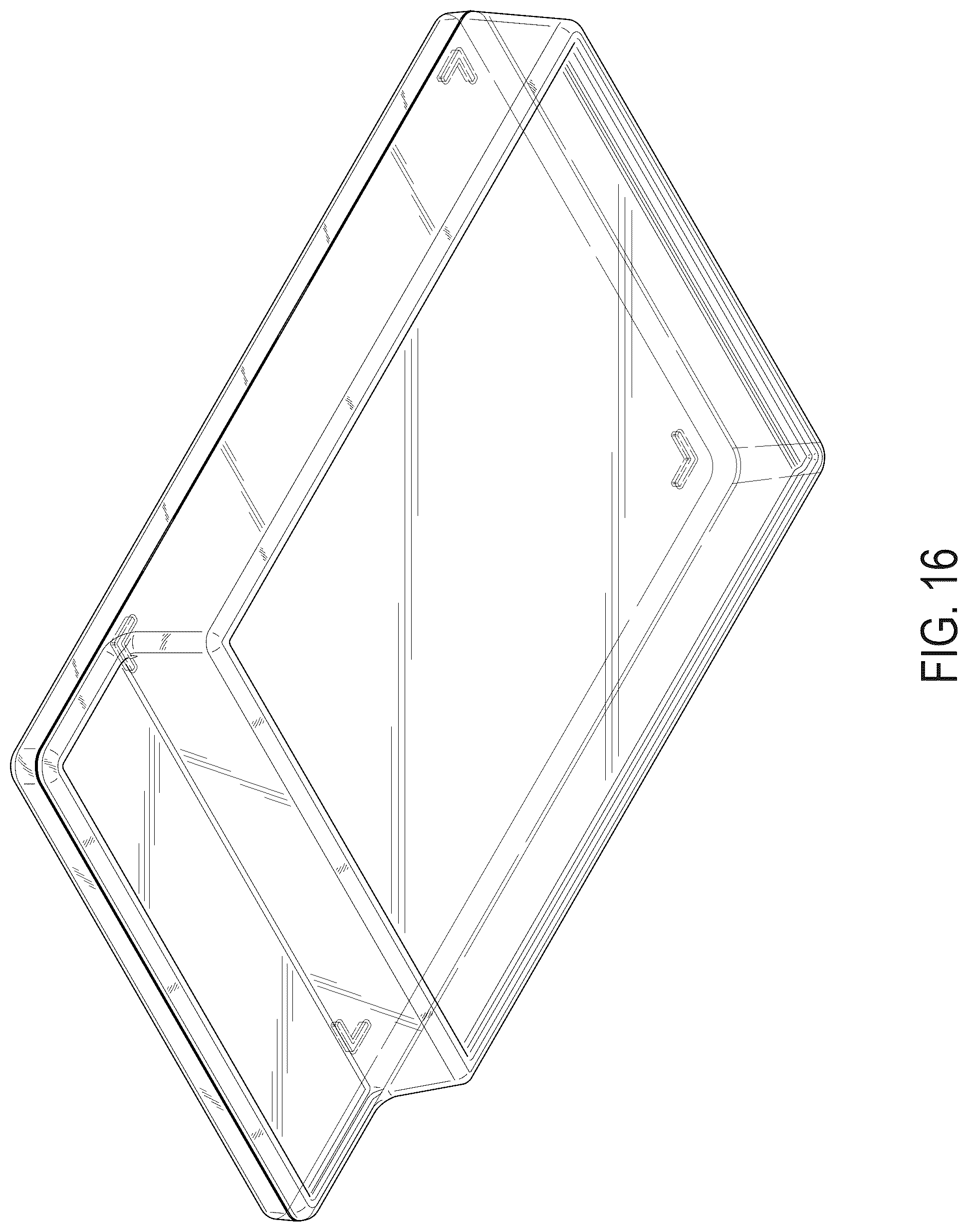 Patent USD1077460 Figure 12 – Transparent case for a media cassette or video game cartridge