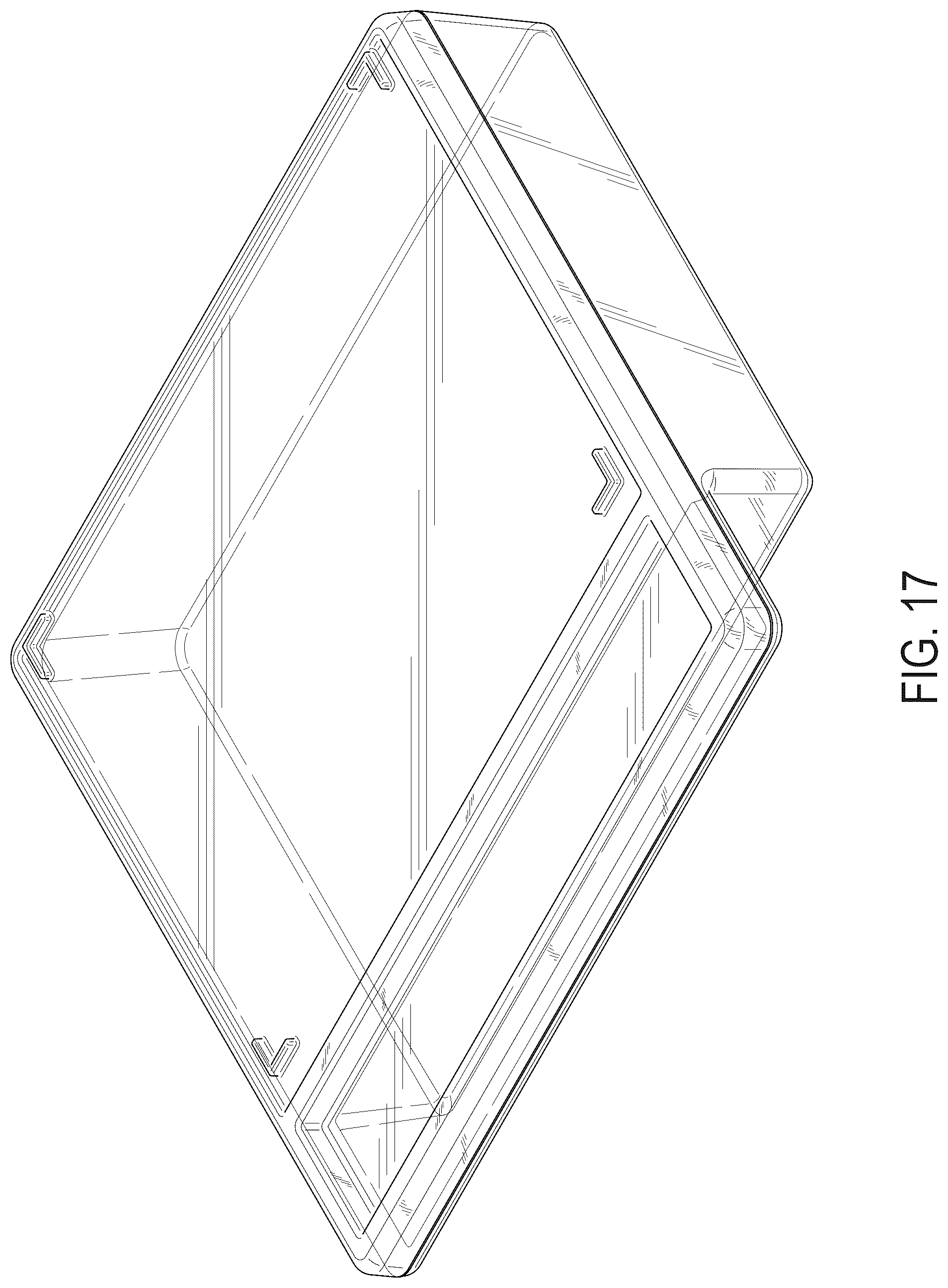 Patent USD1077460 Figure 13 – Transparent case for a media cassette or video game cartridge