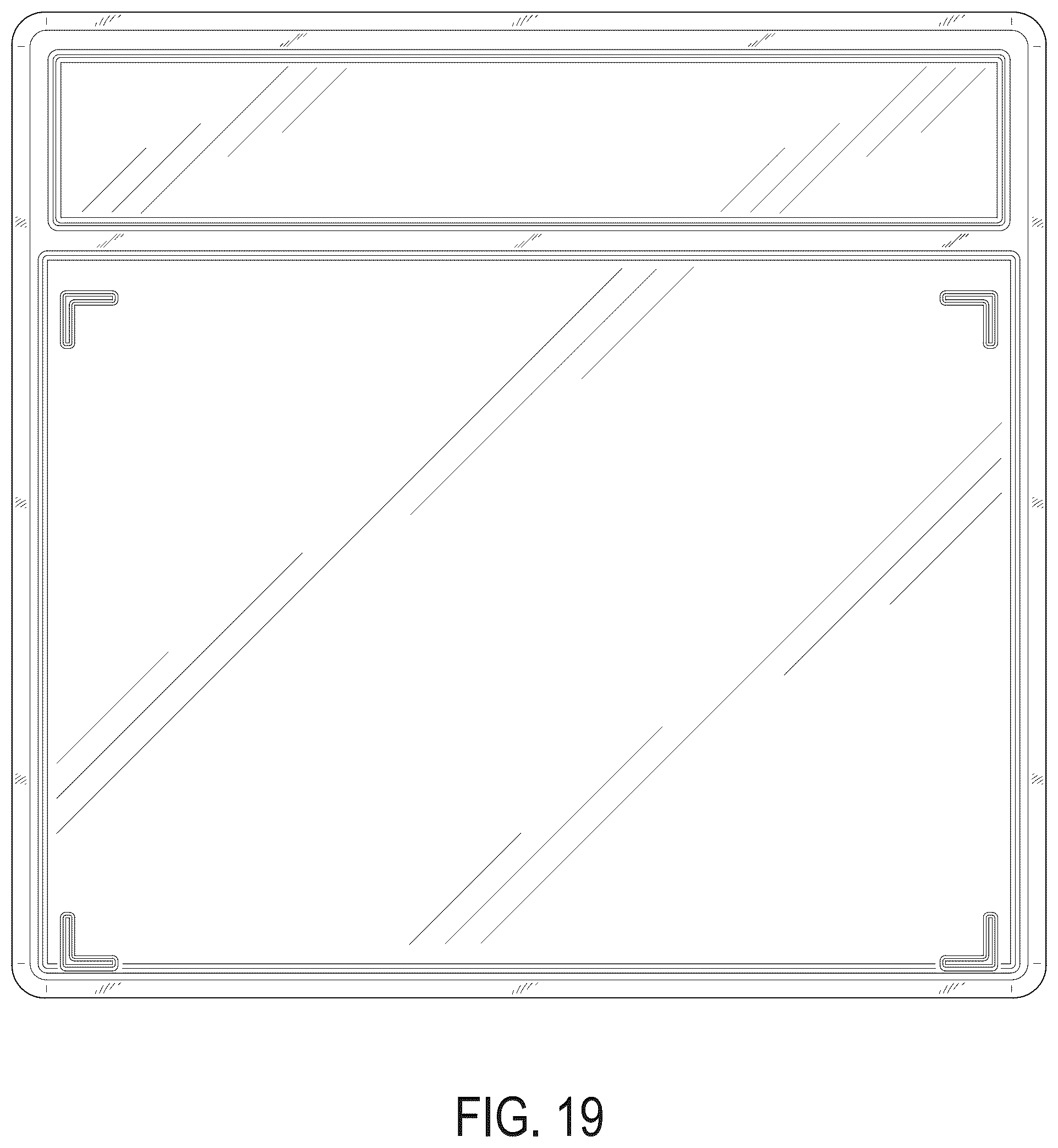 Patent USD1077460 Figure 15 – Transparent case for a media cassette or video game cartridge