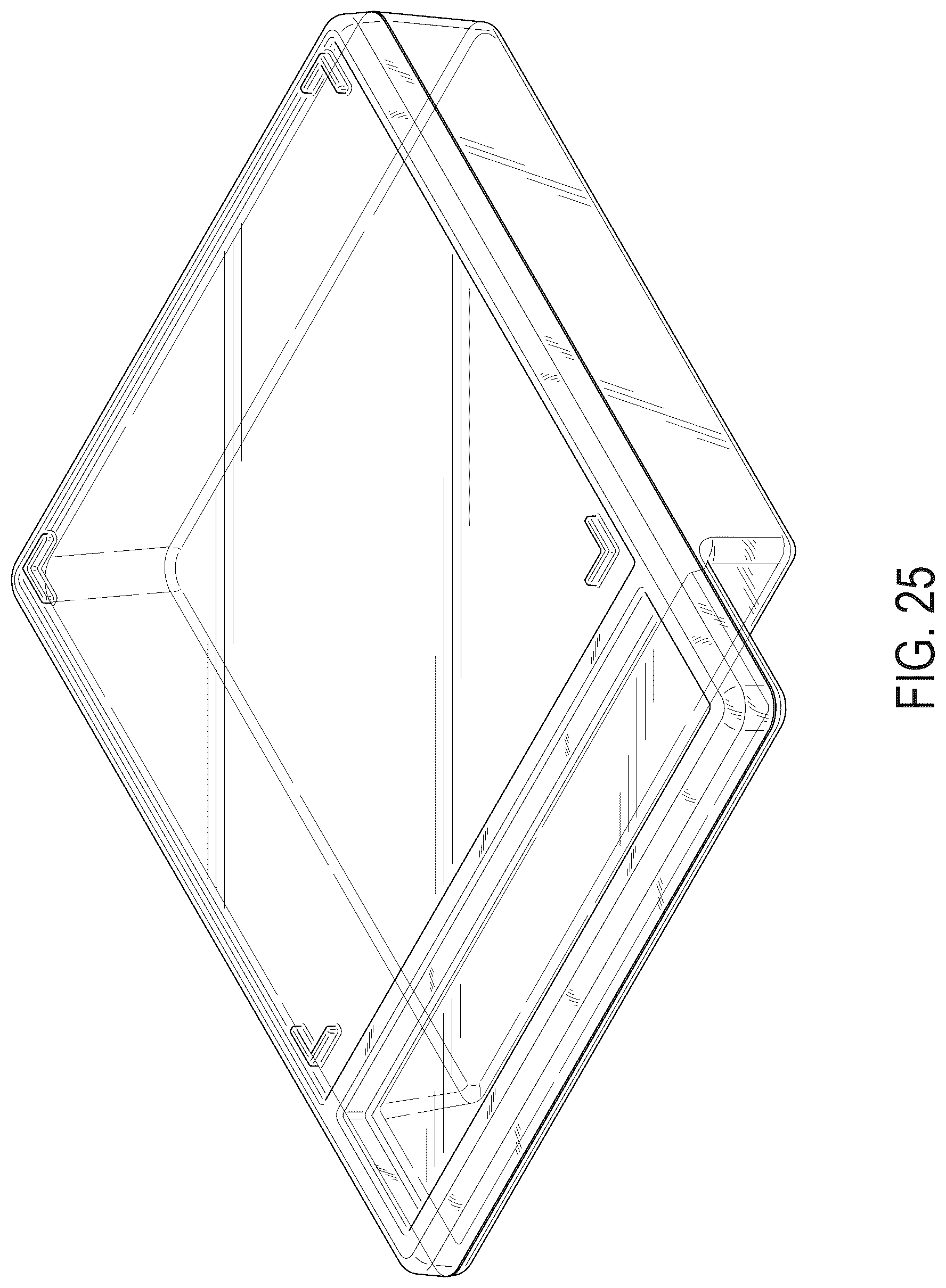 Patent USD1077460 Figure 19 – Transparent case for a media cassette or video game cartridge