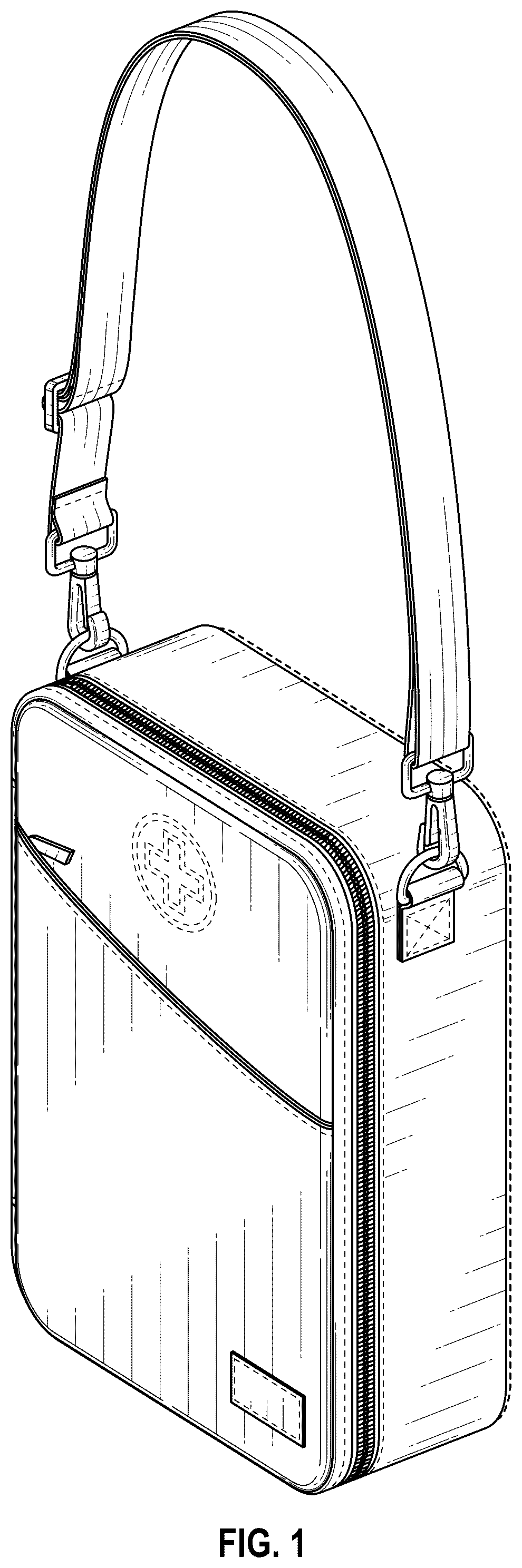 Patent USD1077461 Figure 1 – Case