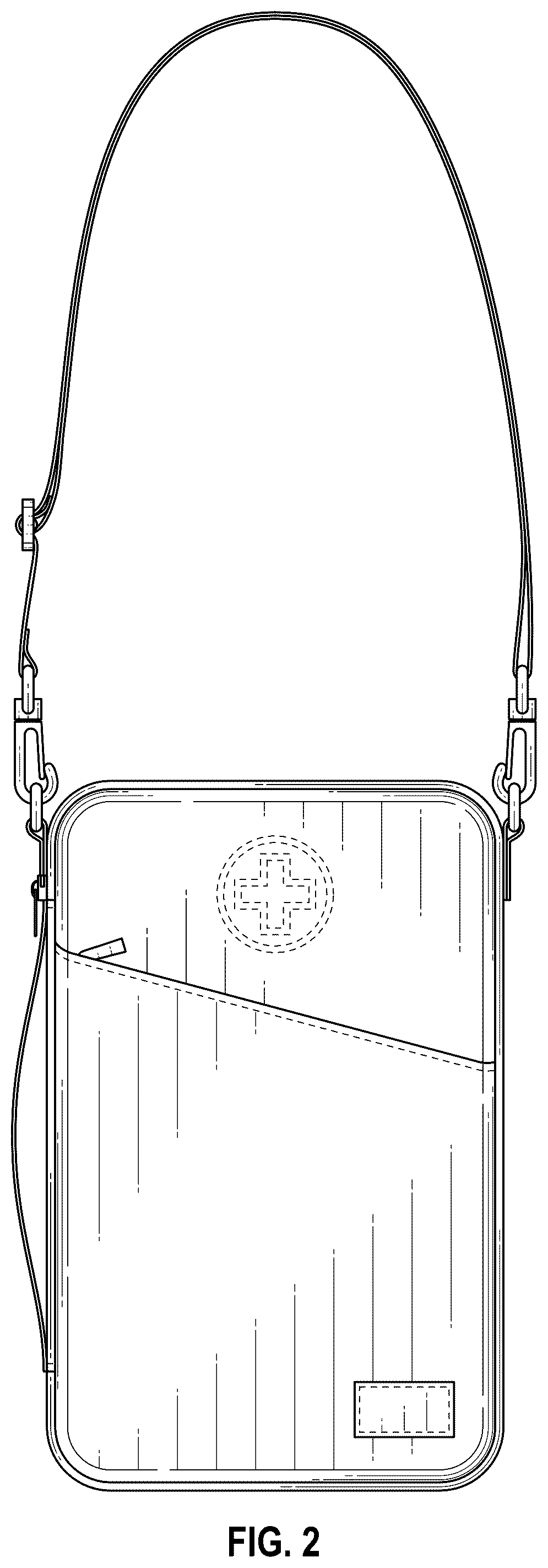Patent USD1077461 Figure 2 – Case