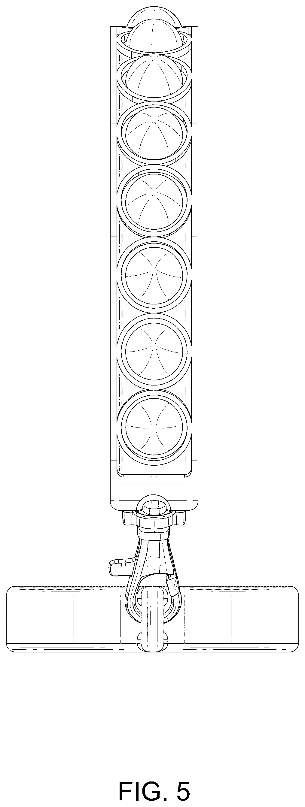 Patent USD1077462 Figure 5 – Handle for bottle