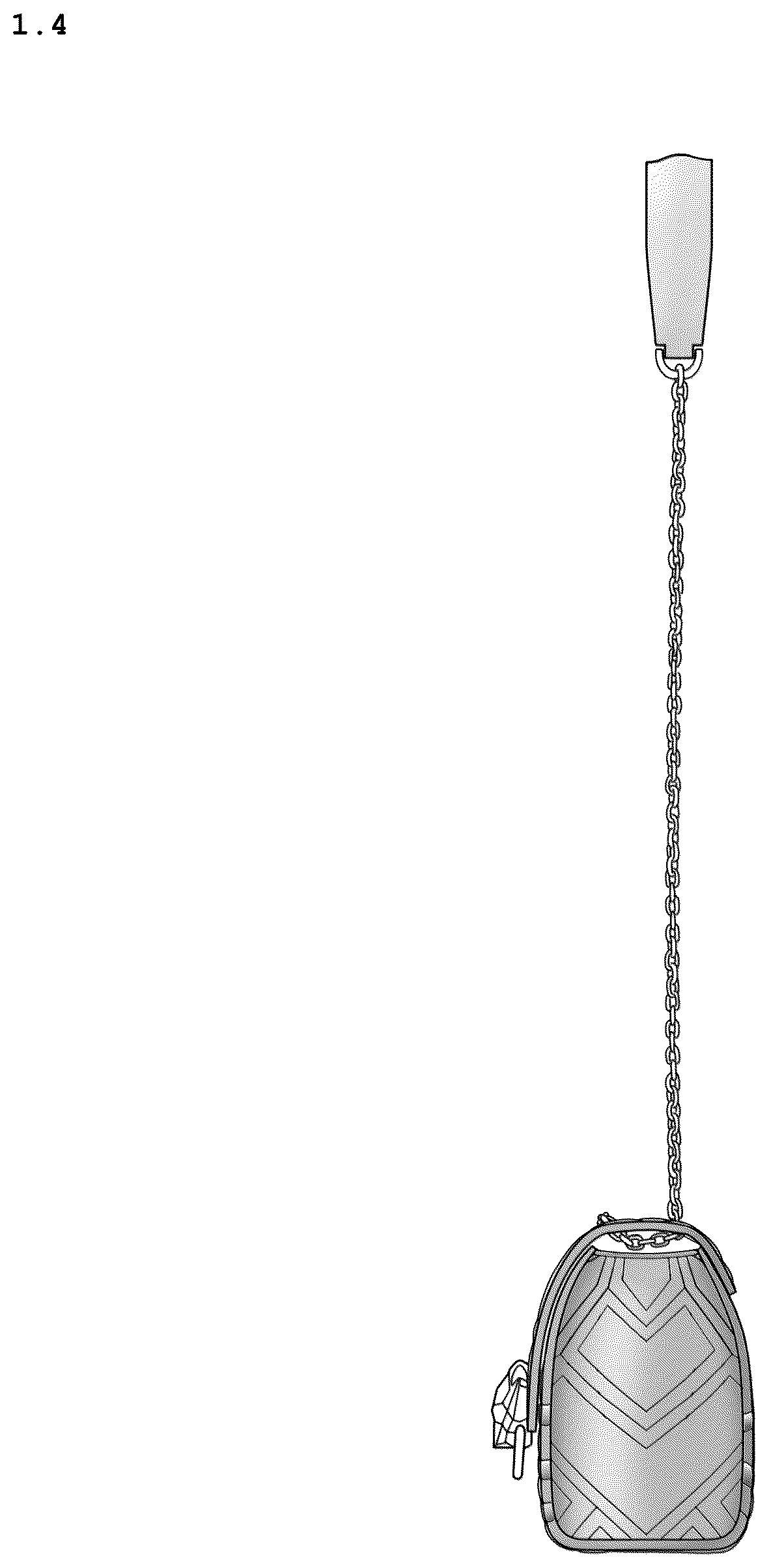 Patent USD1077464 Figure 4 – Bag