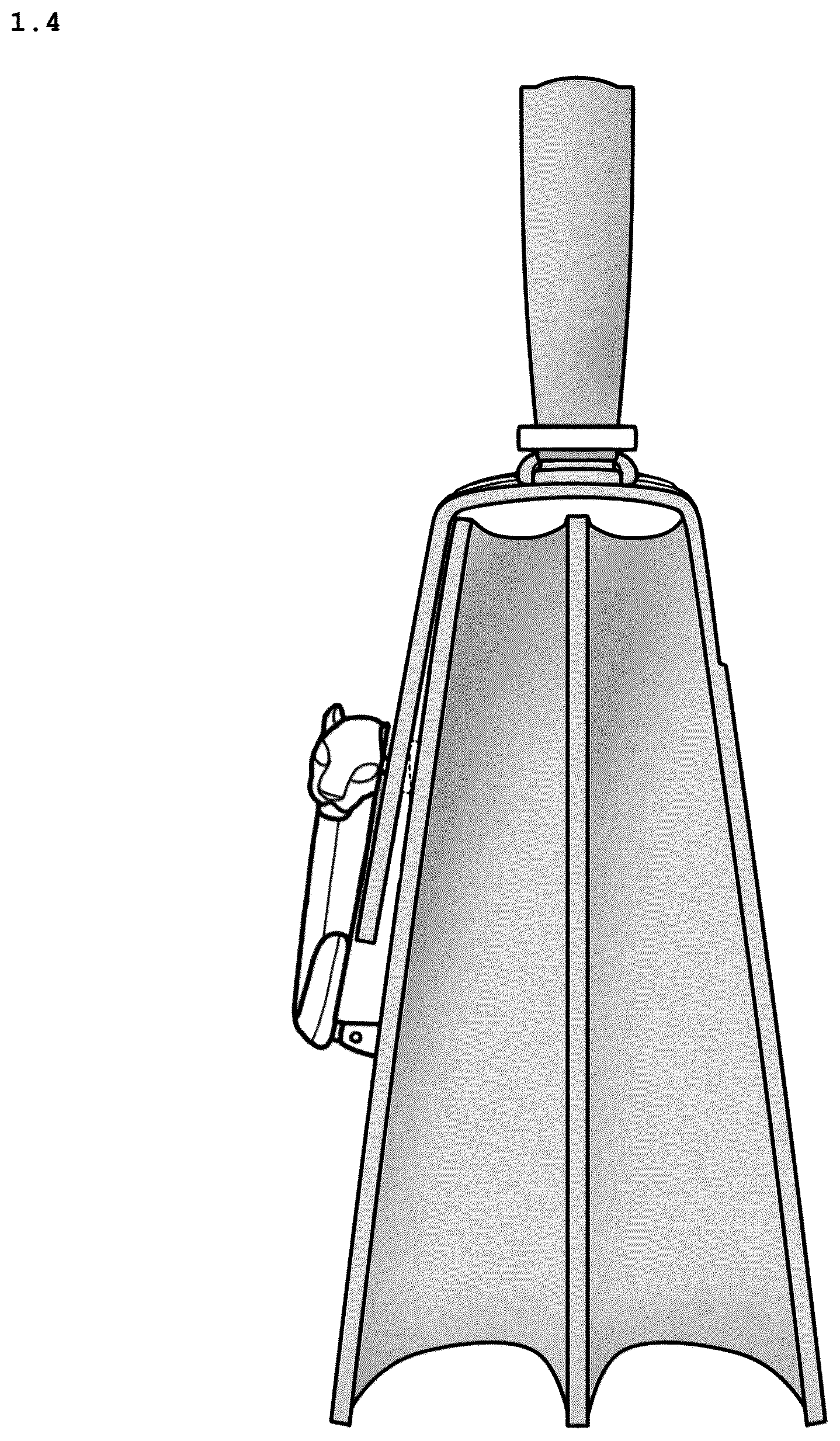 Patent USD1077465 Figure 4 – Handbag