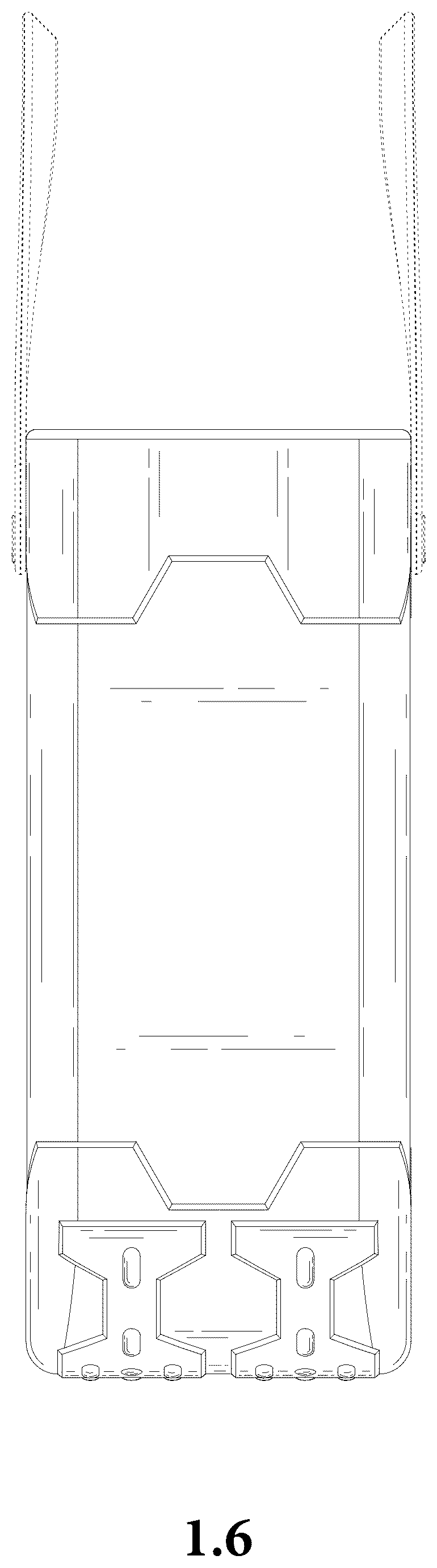 Patent USD1077466 Figure 6 – Beach bag