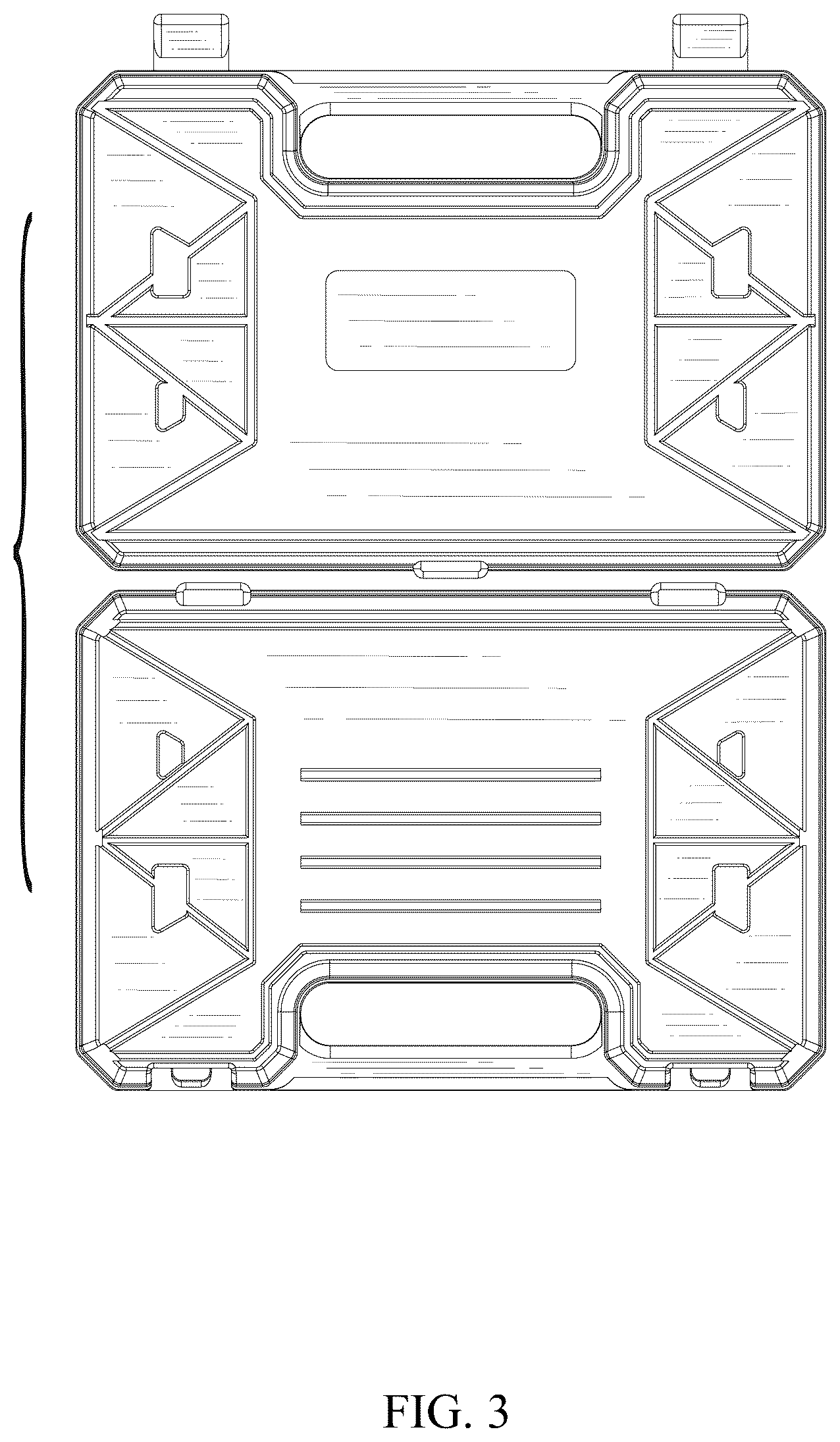 Patent USD1077468 Figure 3 – Toolbox