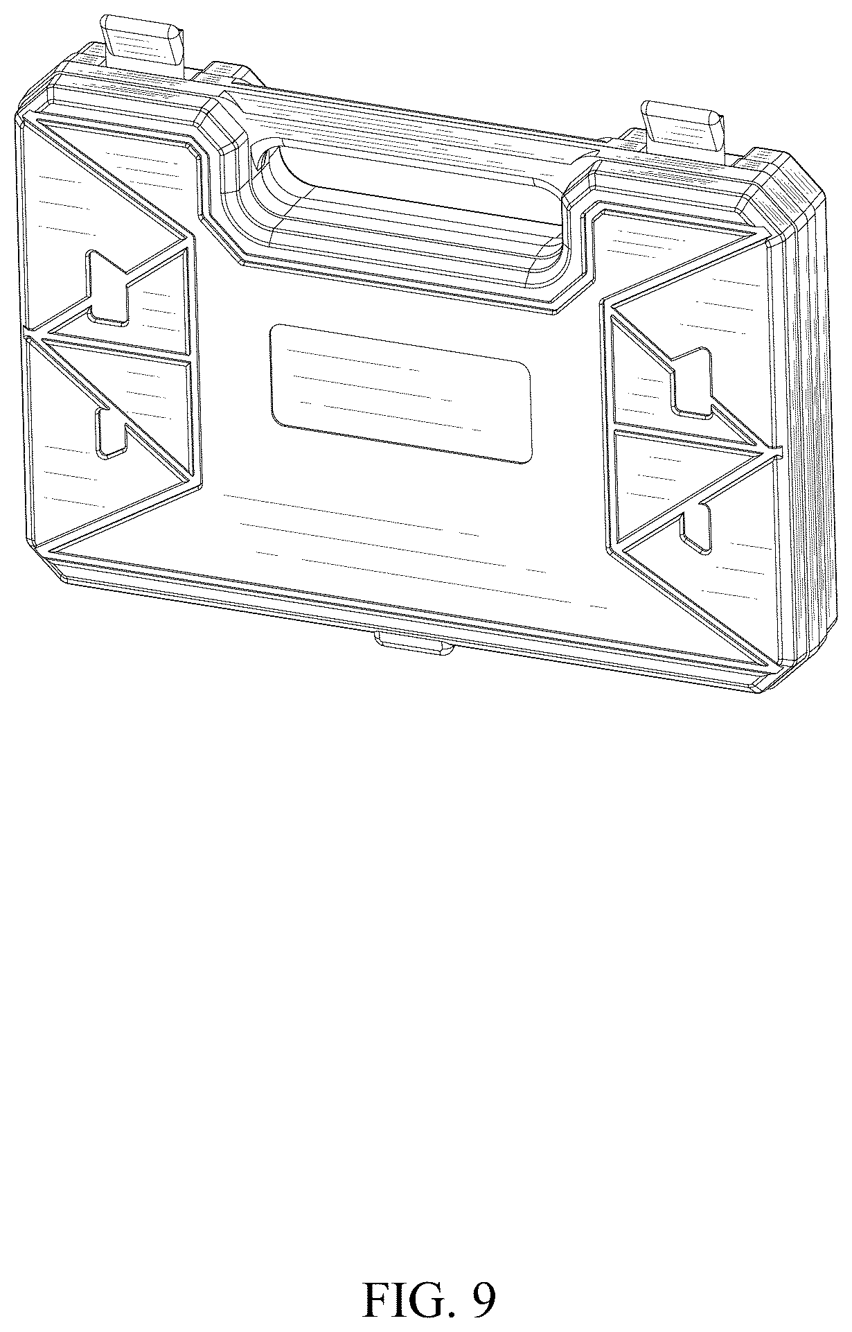 Patent USD1077468 Figure 9 – Toolbox