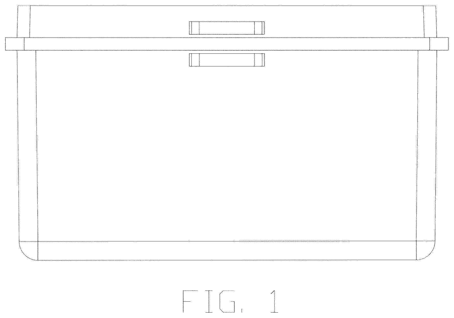 Patent USD1077469 Figure 1 – Tool box