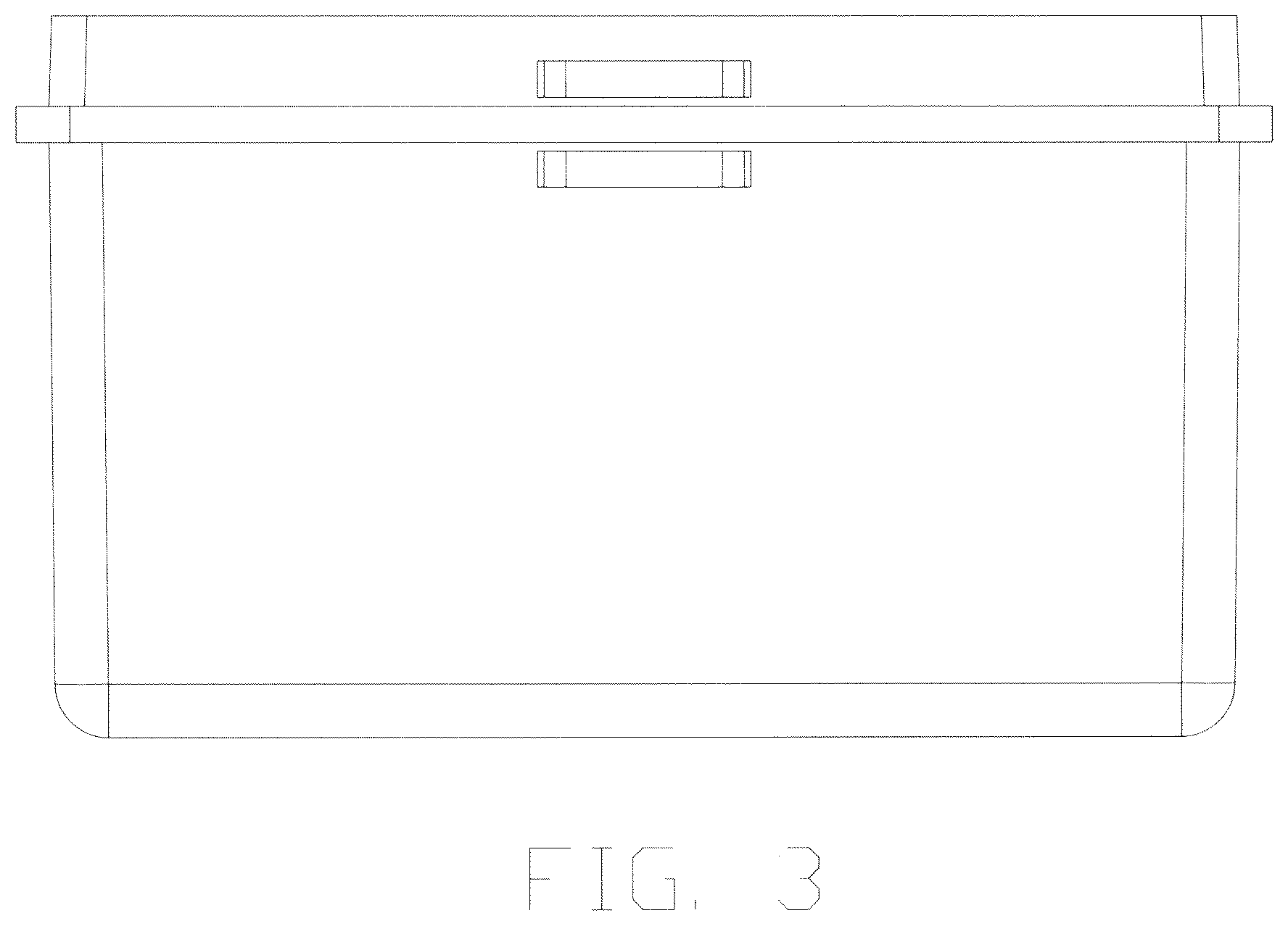 Patent USD1077469 Figure 3 – Tool box