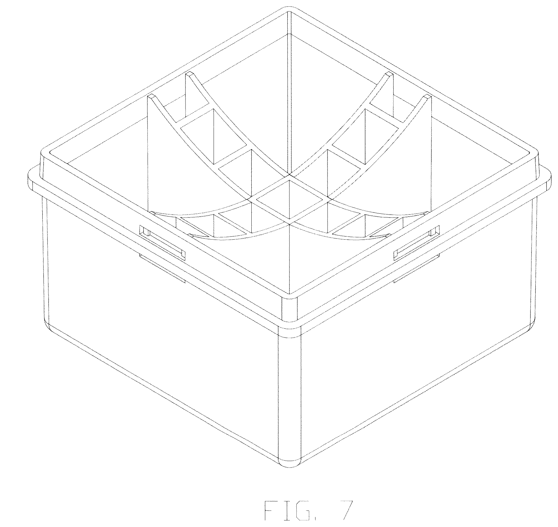 Patent USD1077469 Figure 7 – Tool box