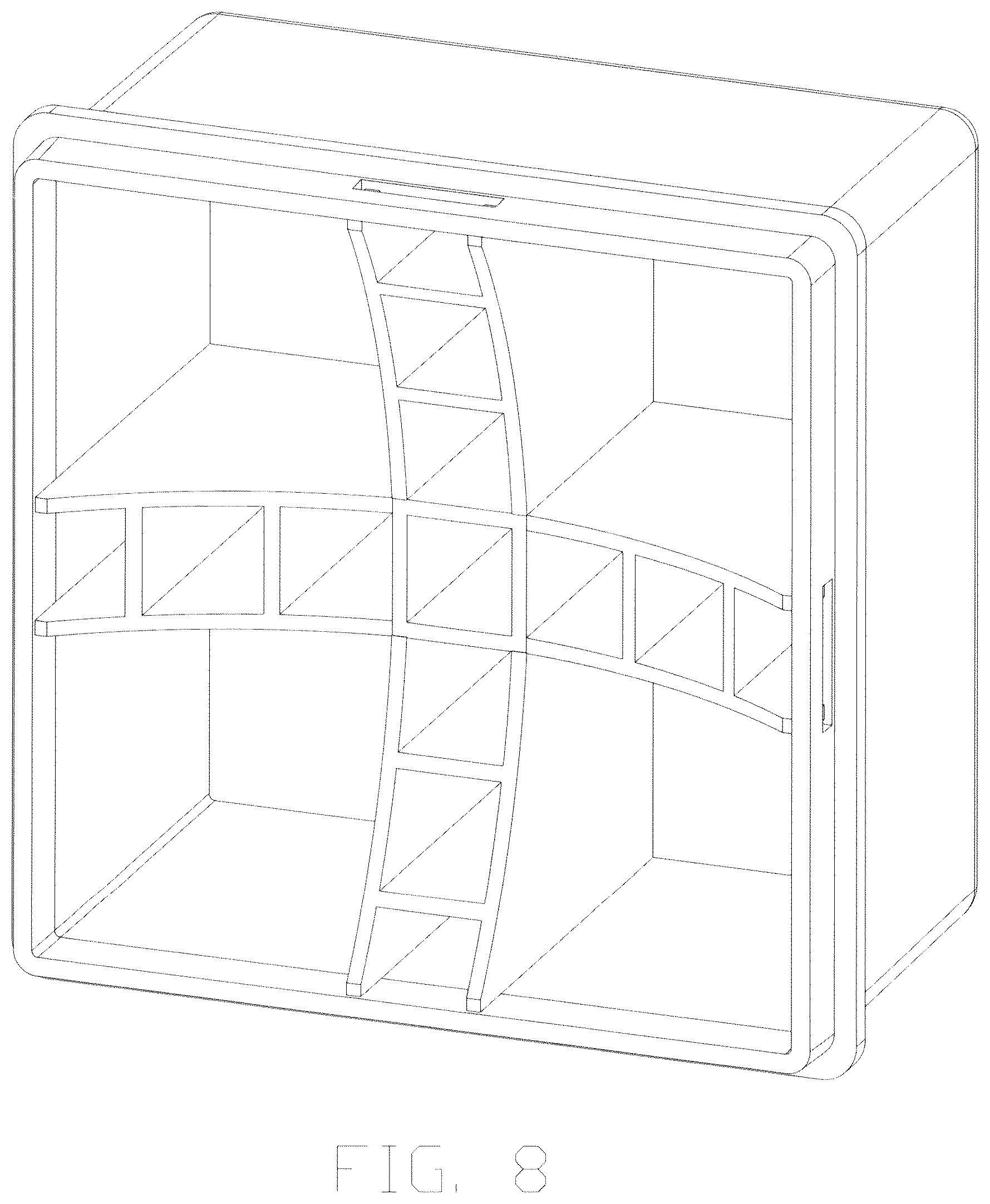Patent USD1077469 Figure 8 – Tool box