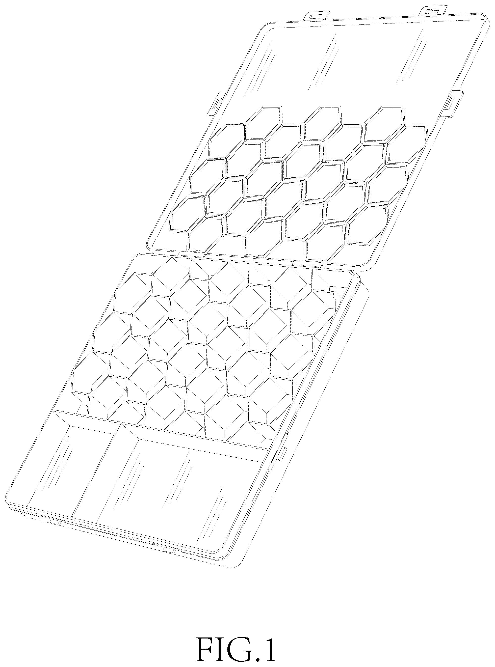 Patent USD1077471 — Storage box — Figure 1
