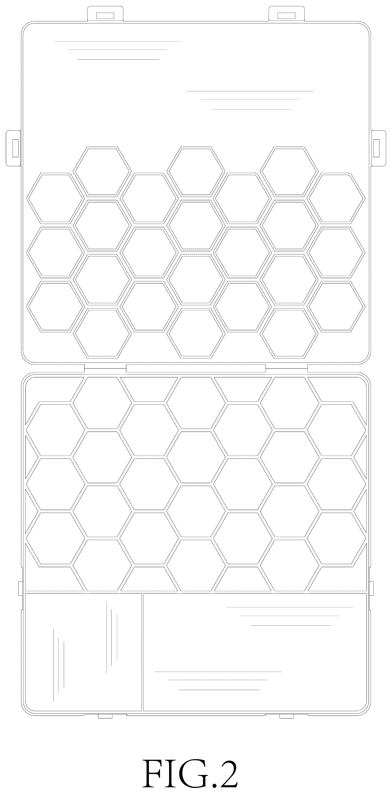 Patent USD1077471 Figure 2 – Storage box