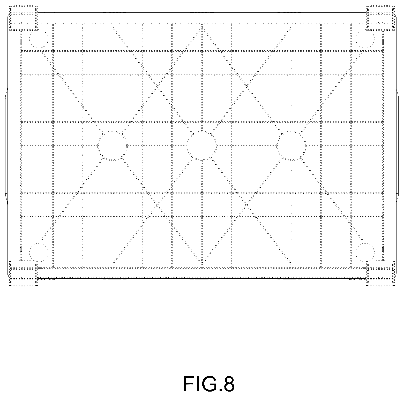 Patent USD1077473 Figure 8 – Foldable box