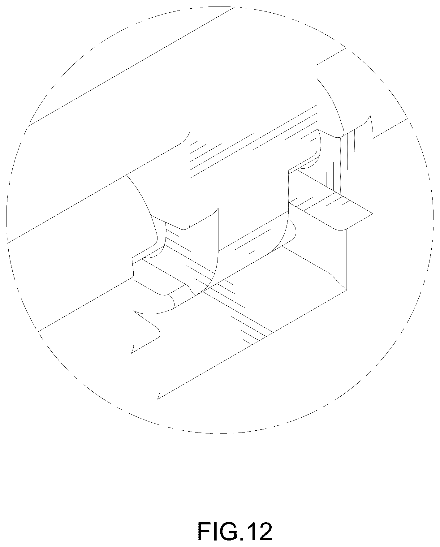 Patent USD1077473 Figure 12 – Foldable box