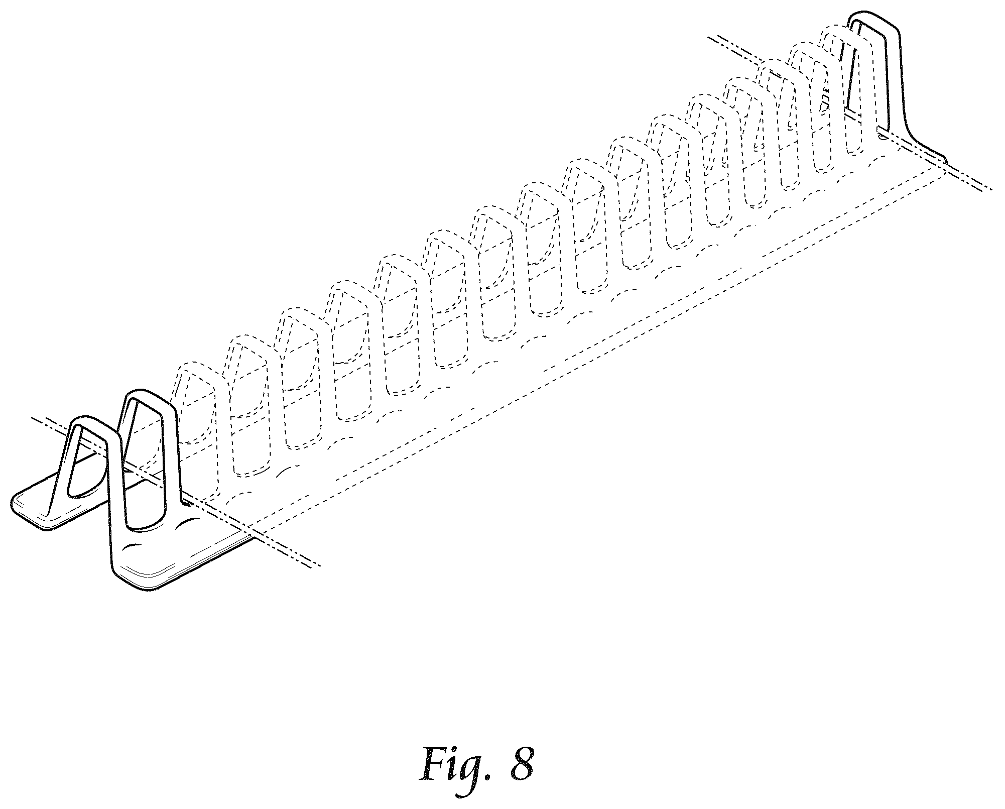 Patent USD1077475 Figure 5 – Pliers rack
