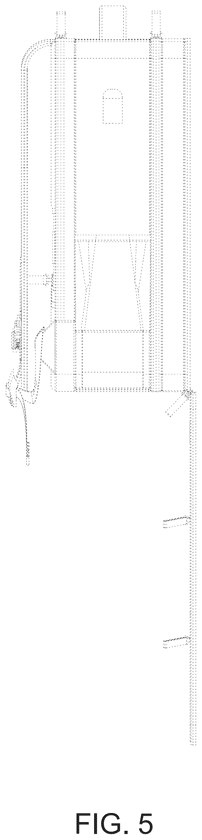 Patent USD1077477 Figure 5 – Backpack inner compartment