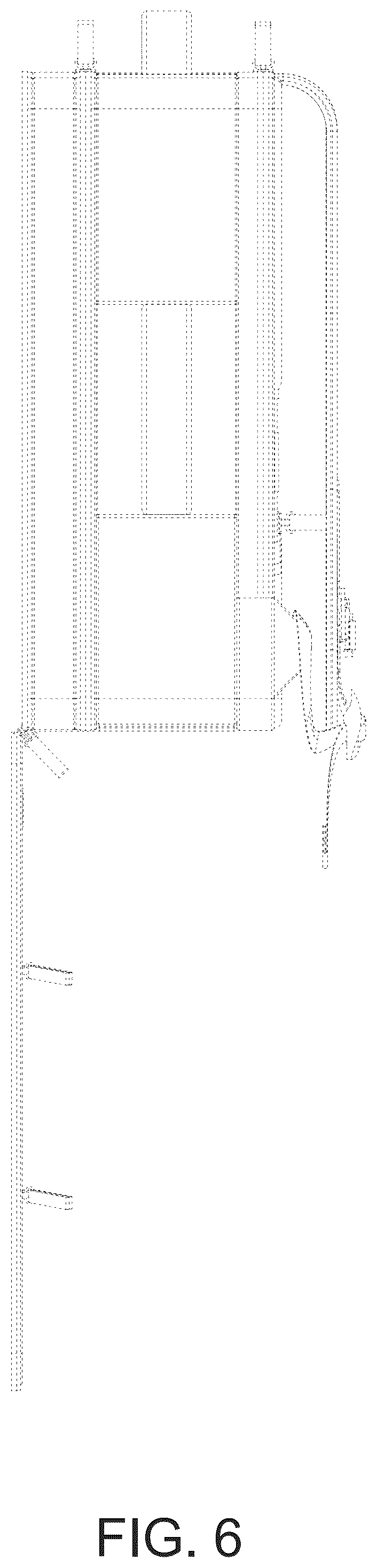Patent USD1077477 Figure 6 – Backpack inner compartment