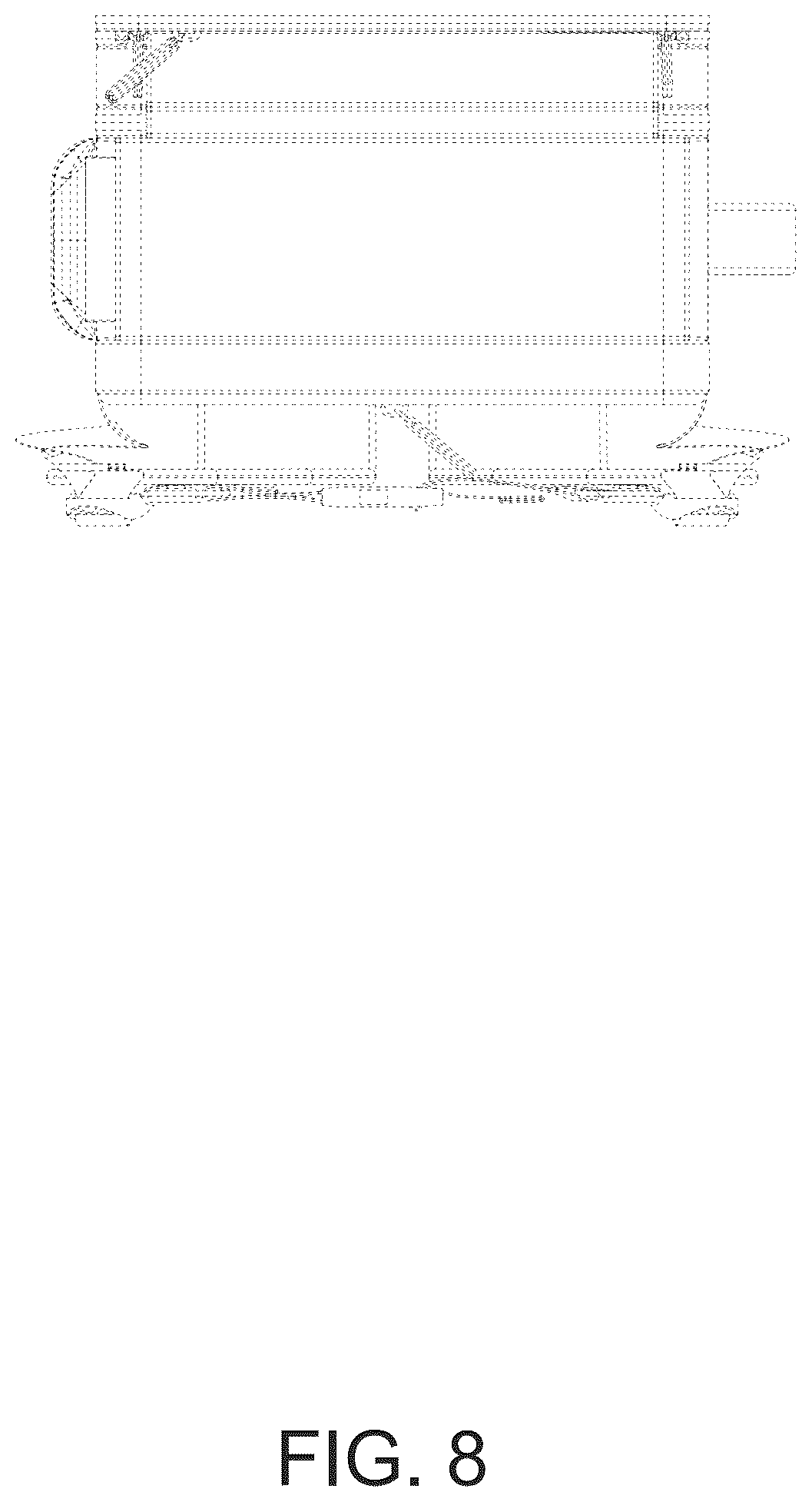 Patent USD1077477 Figure 8 – Backpack inner compartment