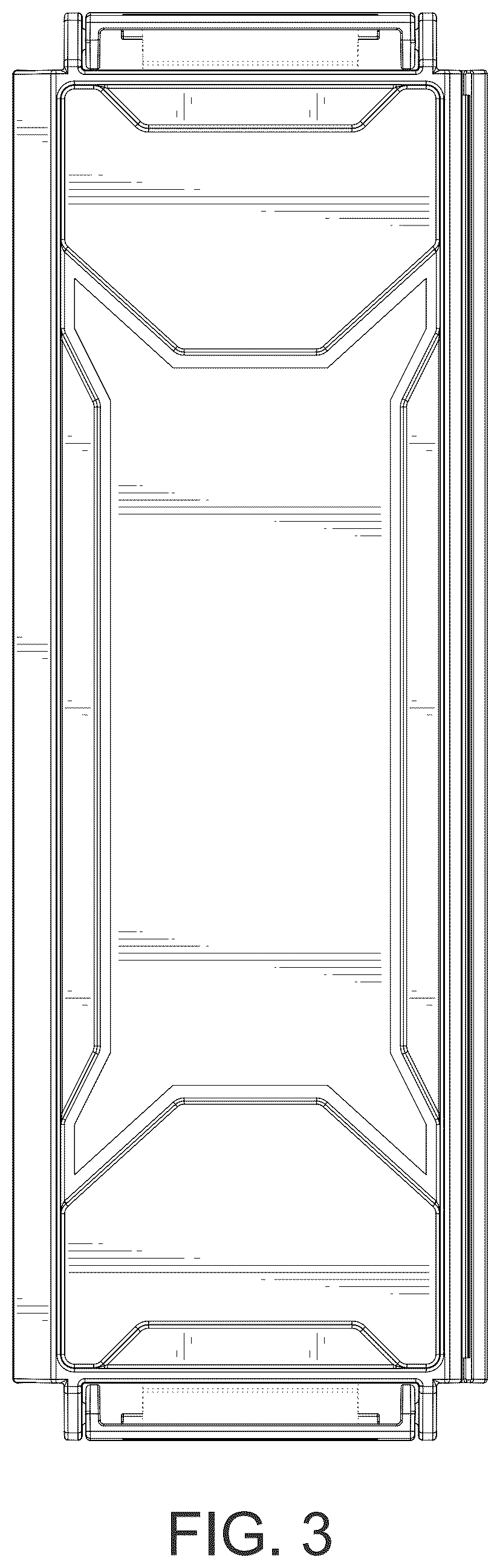 Patent USD1077481 Figure 3 – Toolbox