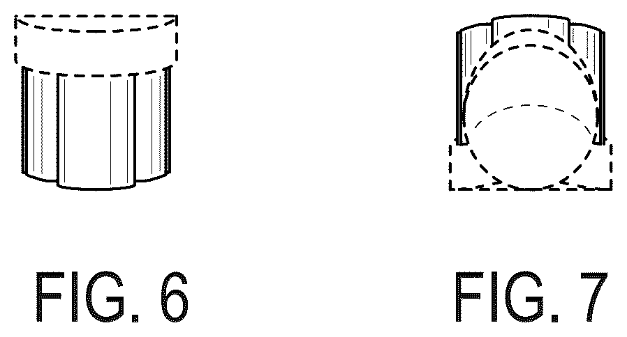 Patent USD1077482 Figure 4 – Toothbrush bristle arrangement