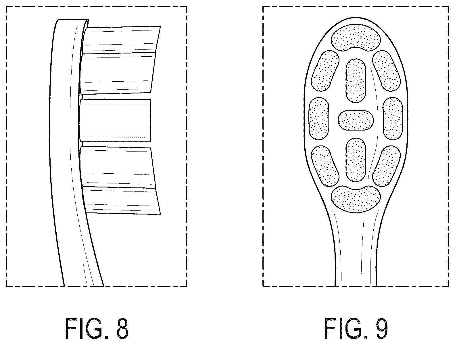 Patent USD1077483 Figure 5 – Toothbrush