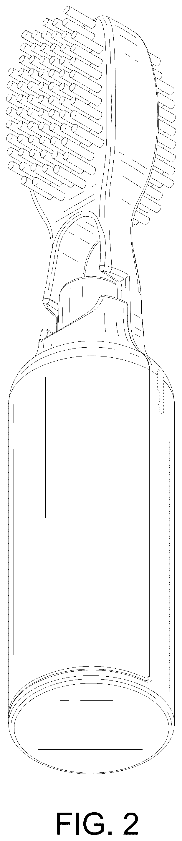 Patent USD1077484 Figure 2 – Golf brush