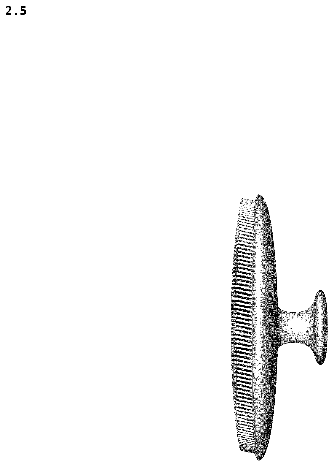 Patent USD1077485 Figure 5 – Anti-wrinkle appliance