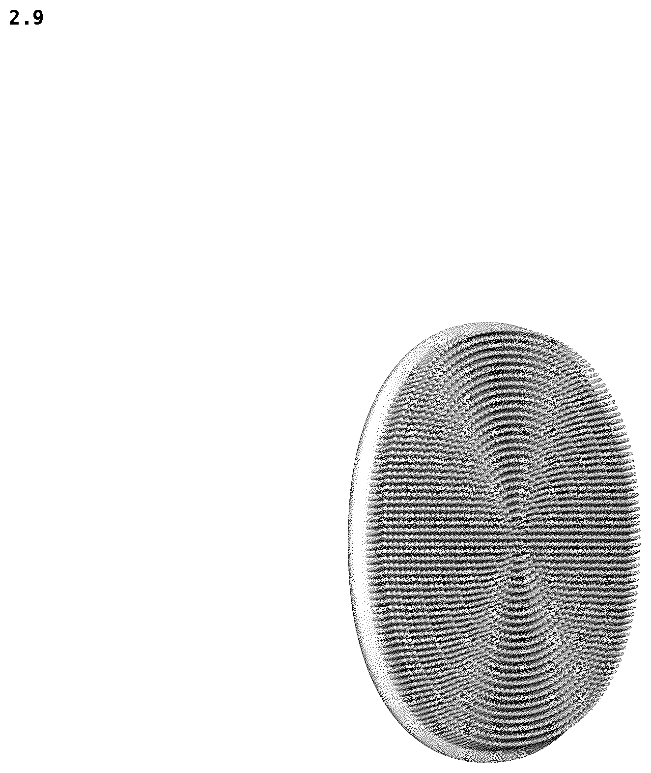 Patent USD1077485 Figure 9 – Anti-wrinkle appliance