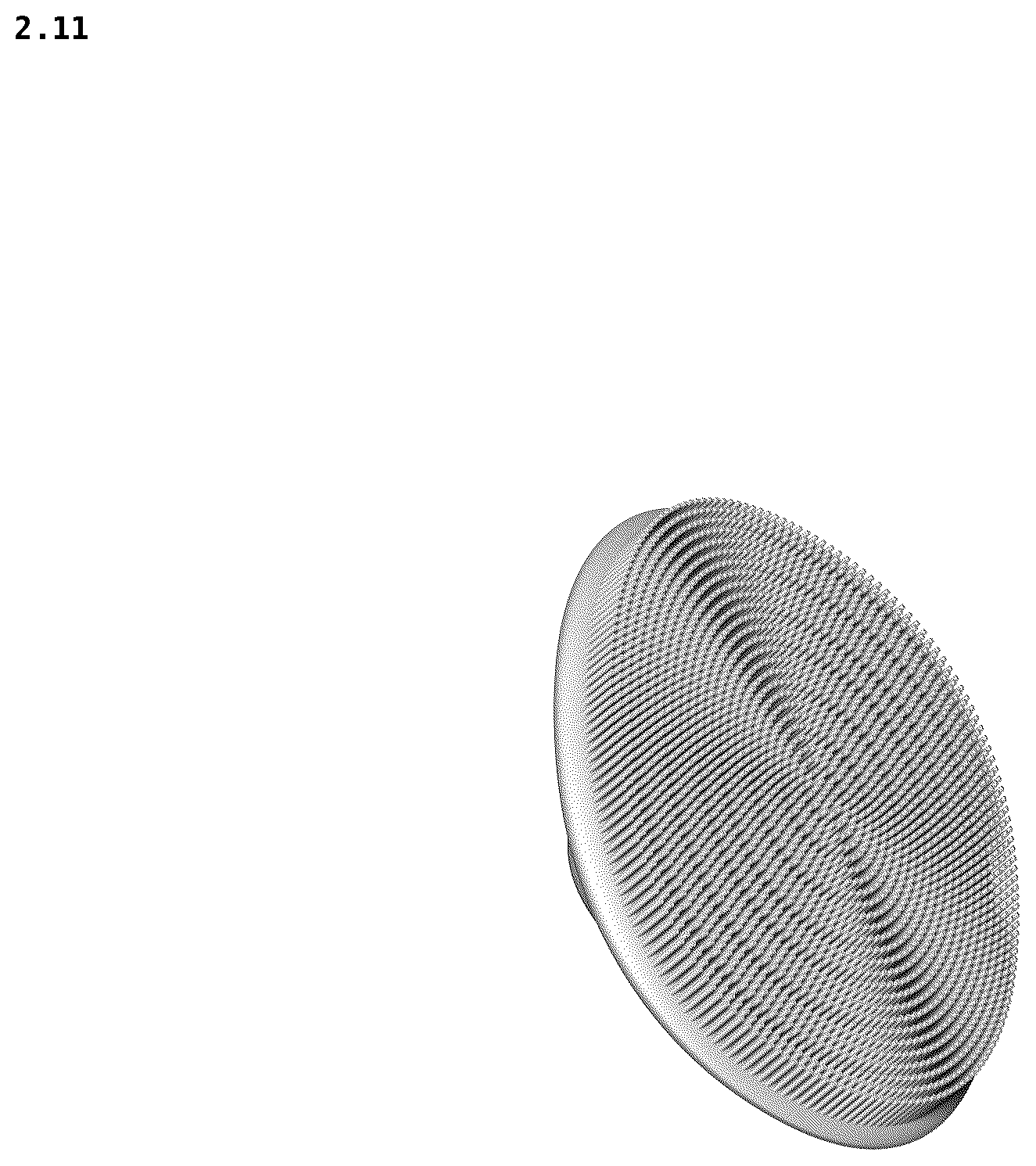 Patent USD1077485 Figure 11 – Anti-wrinkle appliance