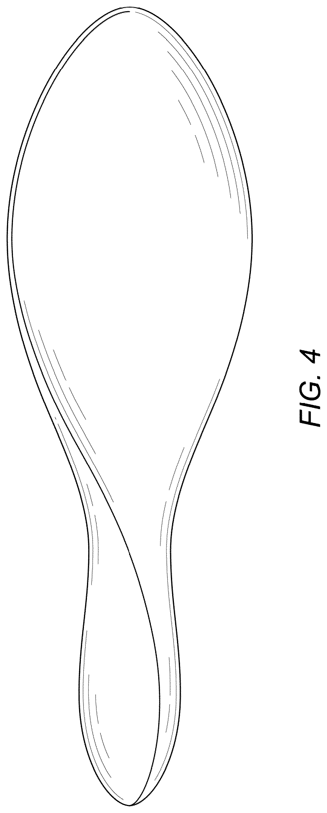 Patent USD1077486 Figure 4 – Hair brush