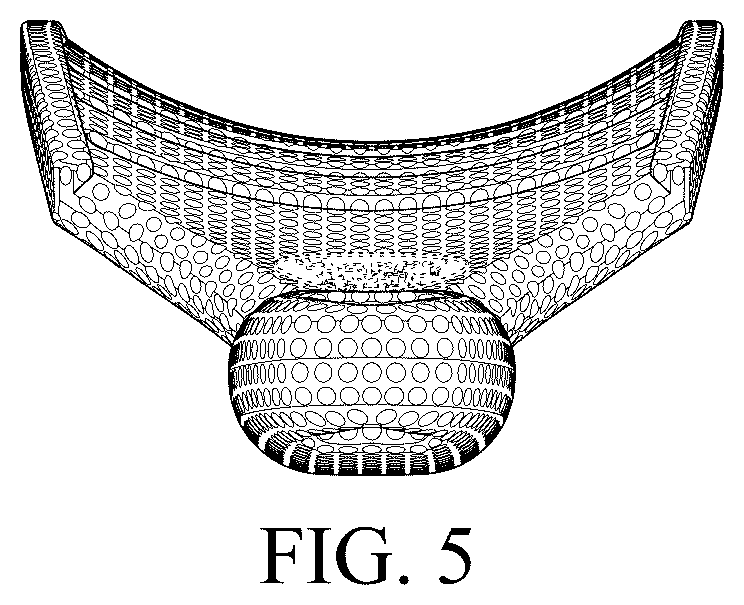 Patent USD1077487 Figure 5 – Brush handle