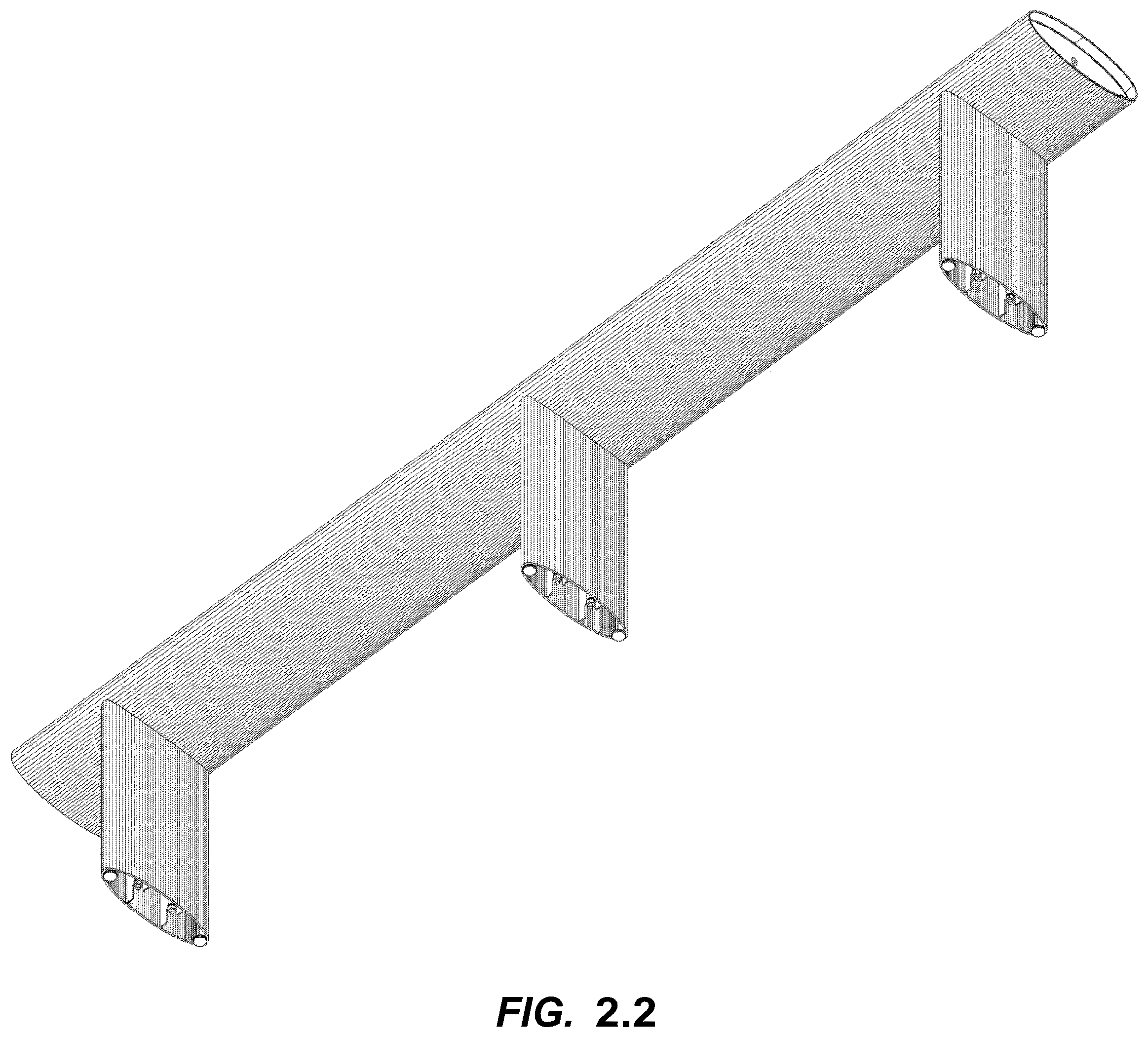 Patent USD1077492 Figure 10 – Outdoor bench