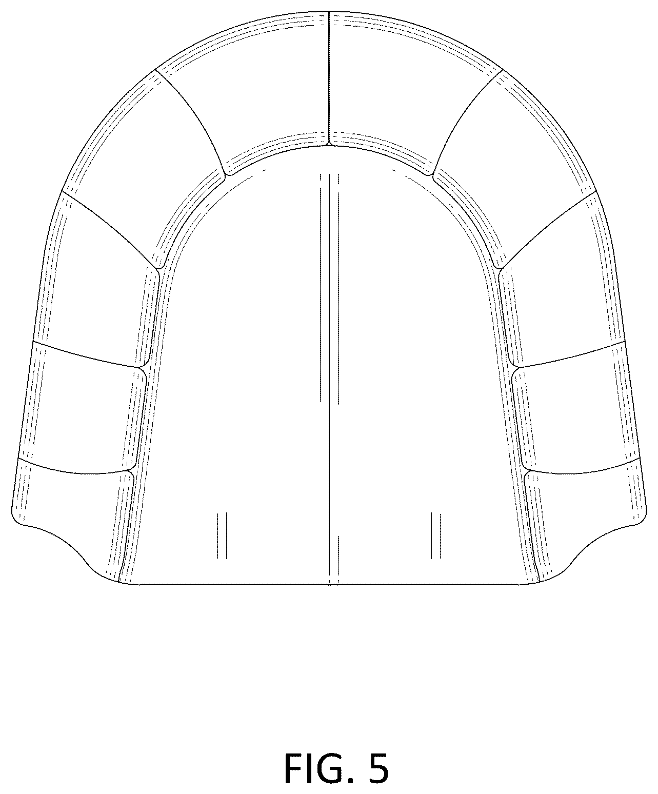 Patent USD1077493 Figure 5 – Chair