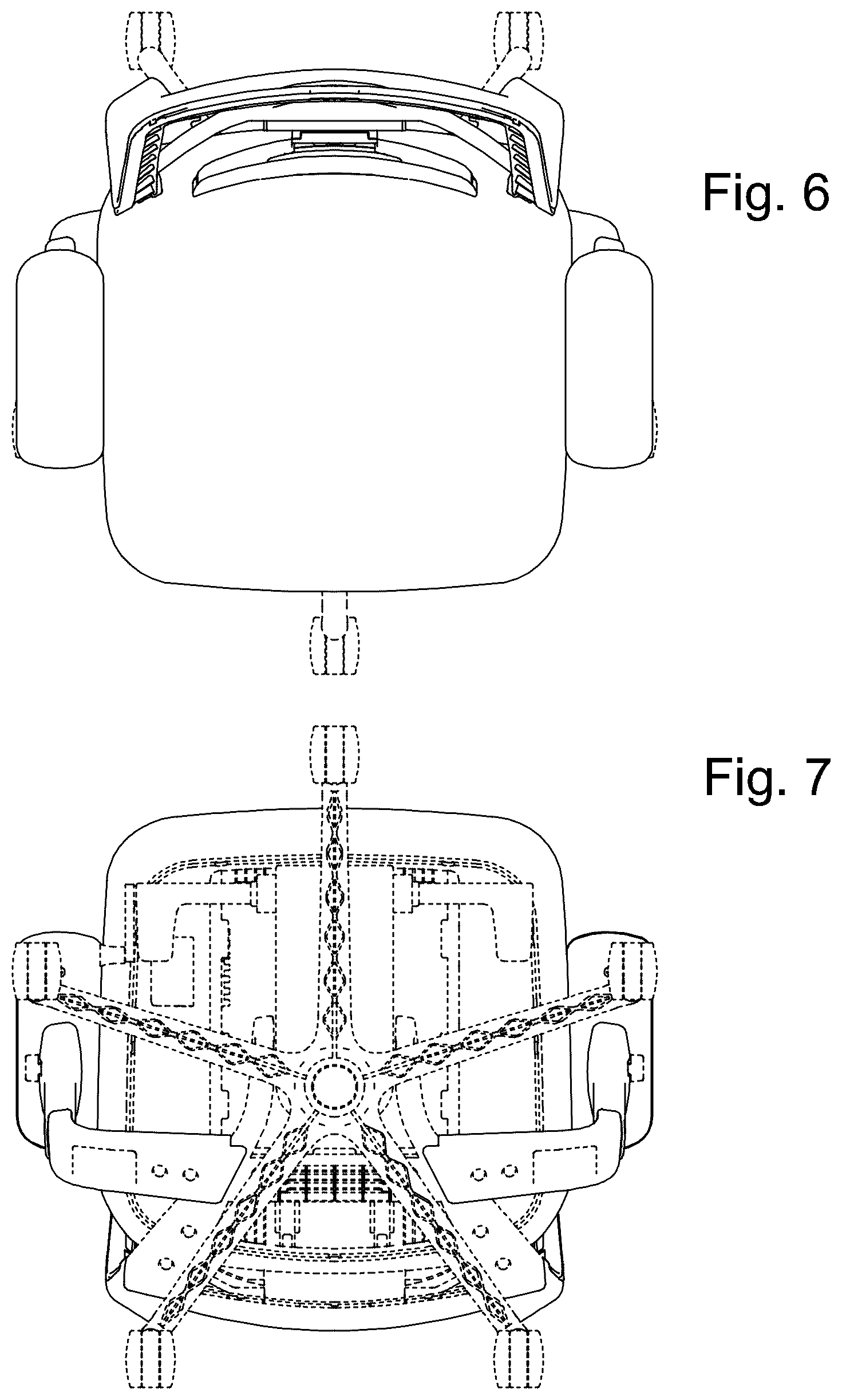 Patent USD1077494 Figure 6 – Chair